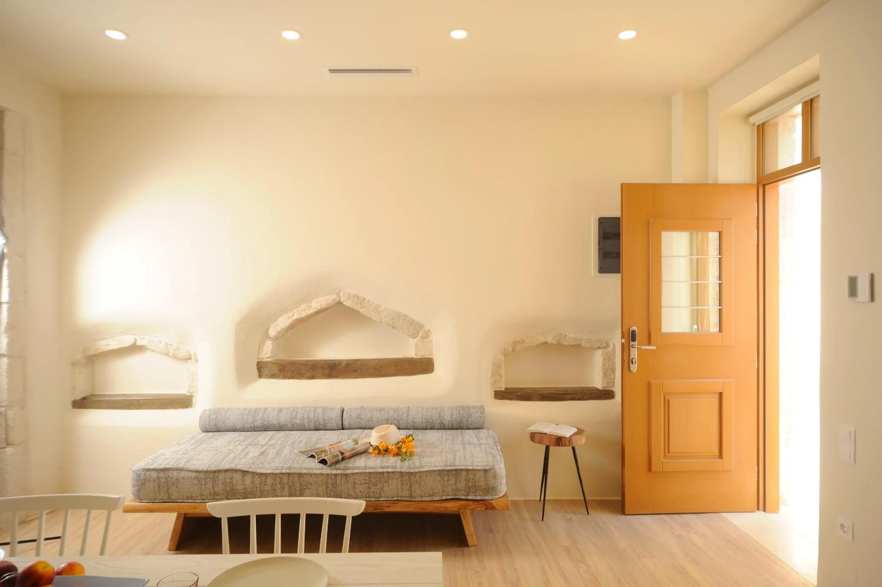 Living room, Bed in Veranda Rossa Suites