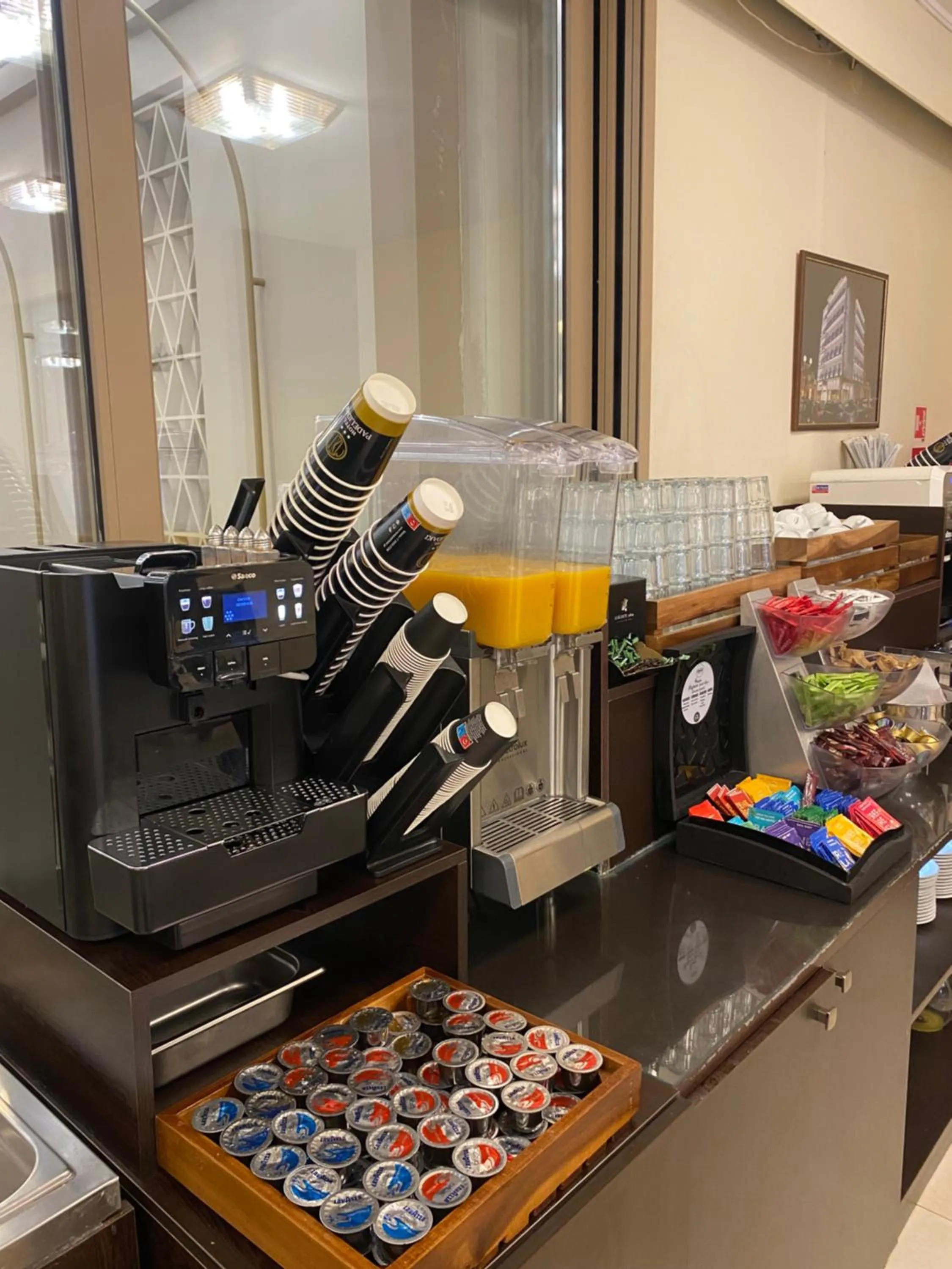 Buffet breakfast in Hotel Padelidaki