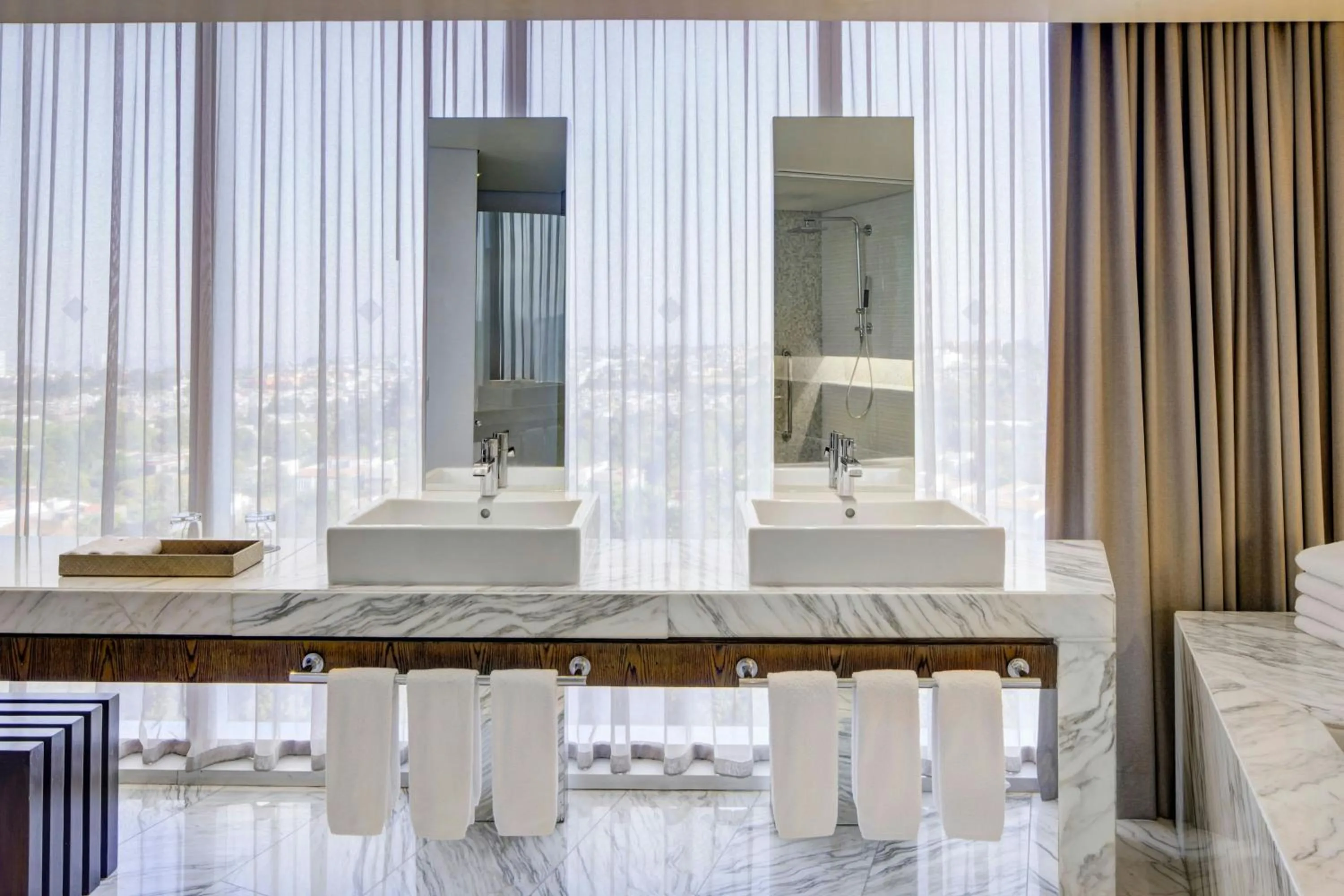 Bathroom in The Westin Santa Fe, Mexico City