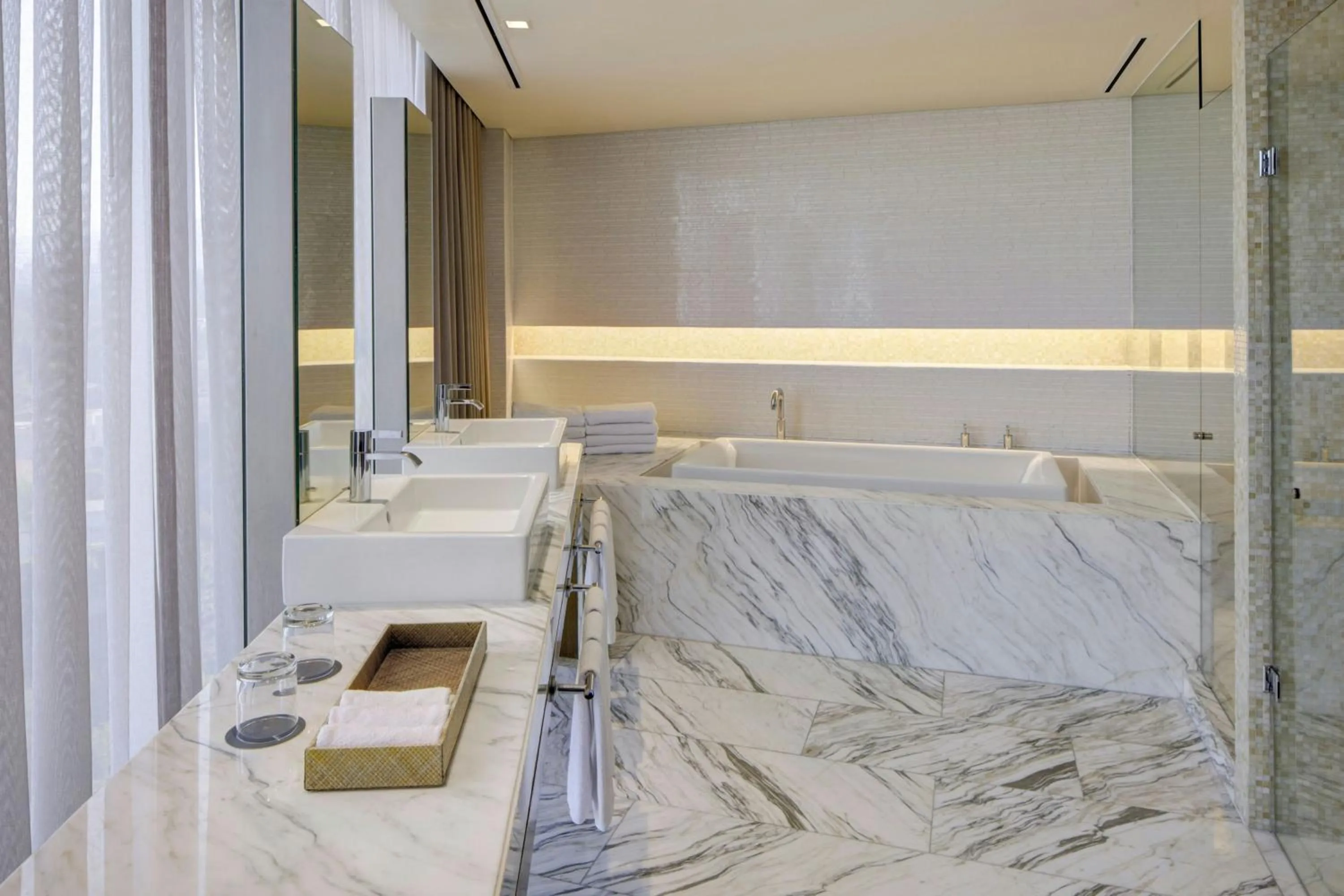 Bathroom in The Westin Santa Fe, Mexico City