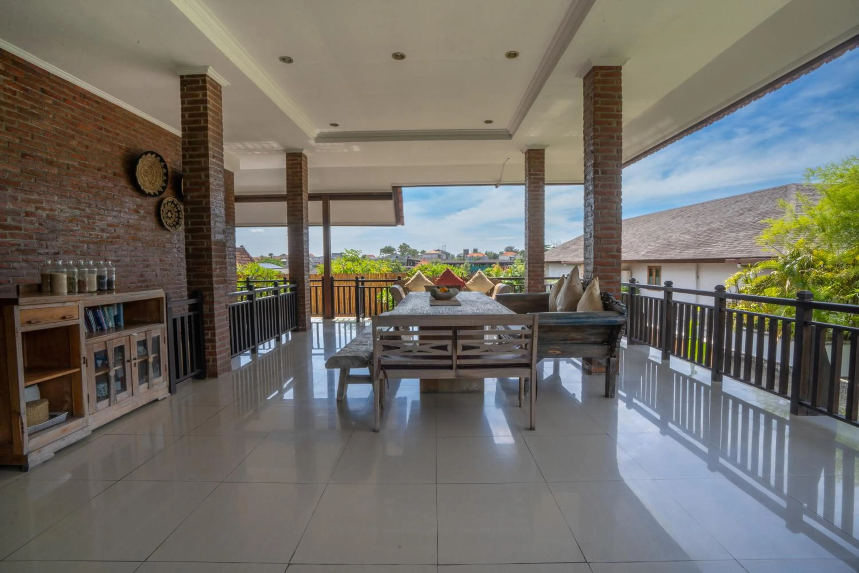 Seating area in Wiras Village