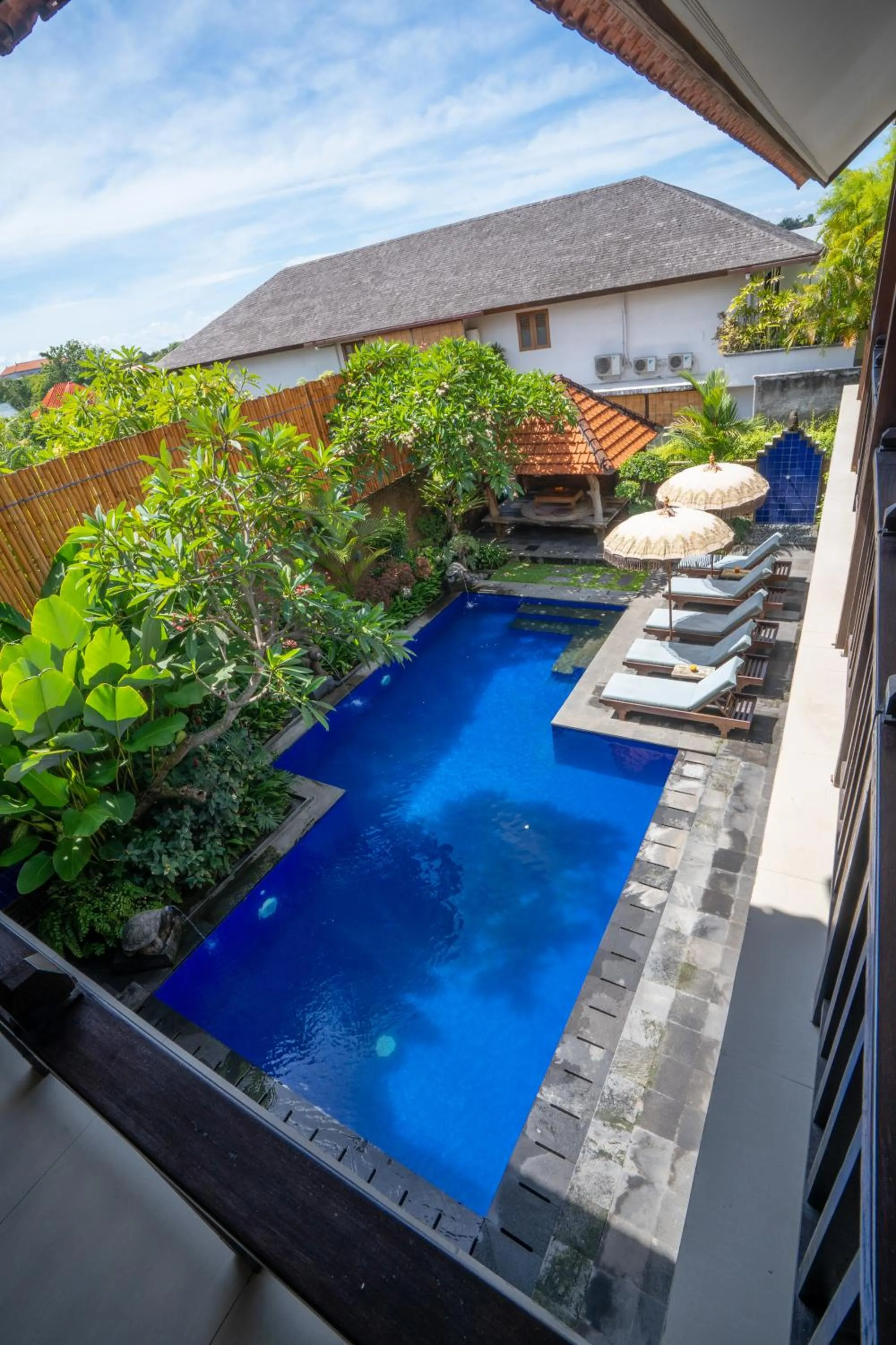 Pool view in Wiras Village