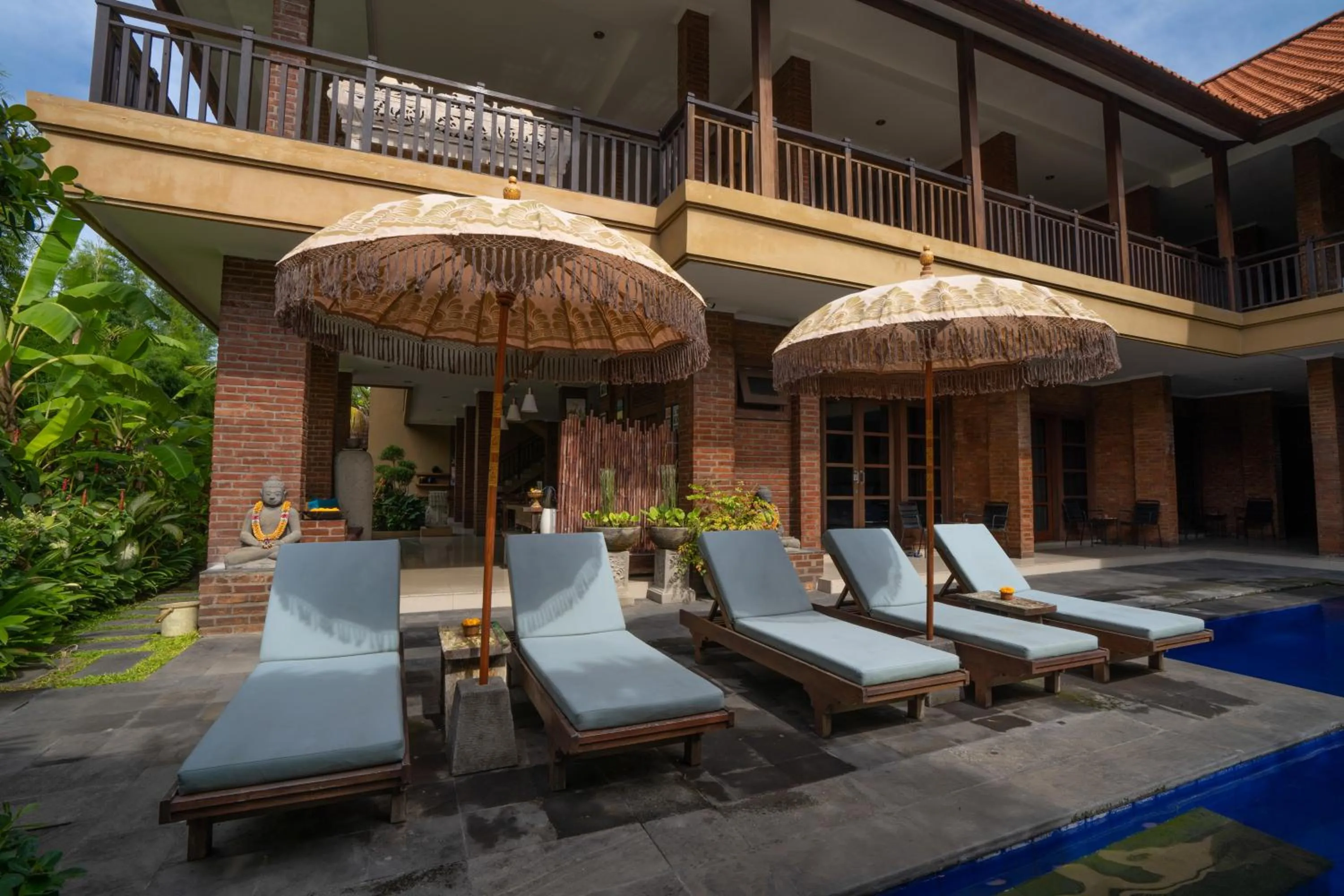 Pool view in Wiras Village