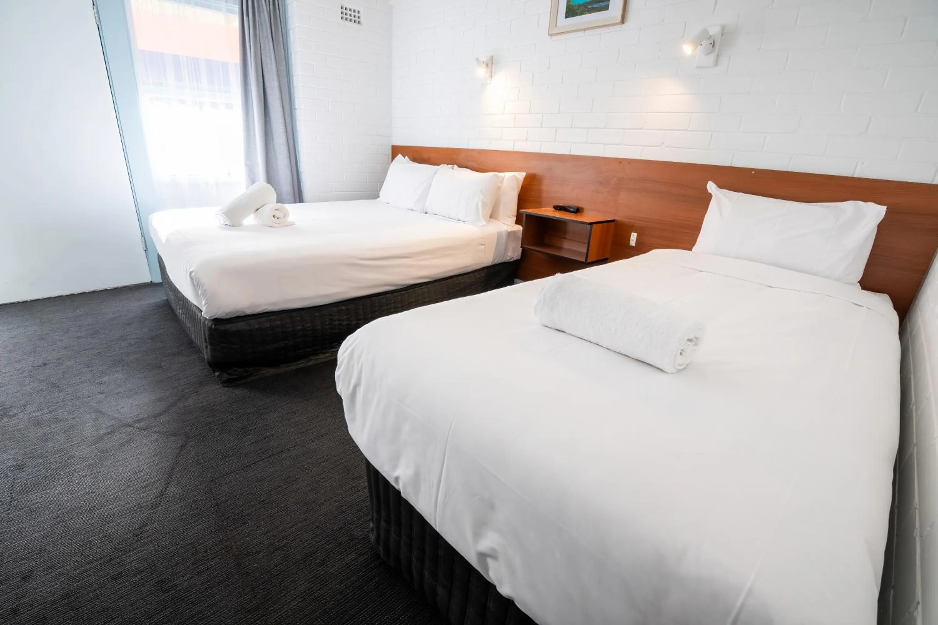 Bed in Bayside Hotel