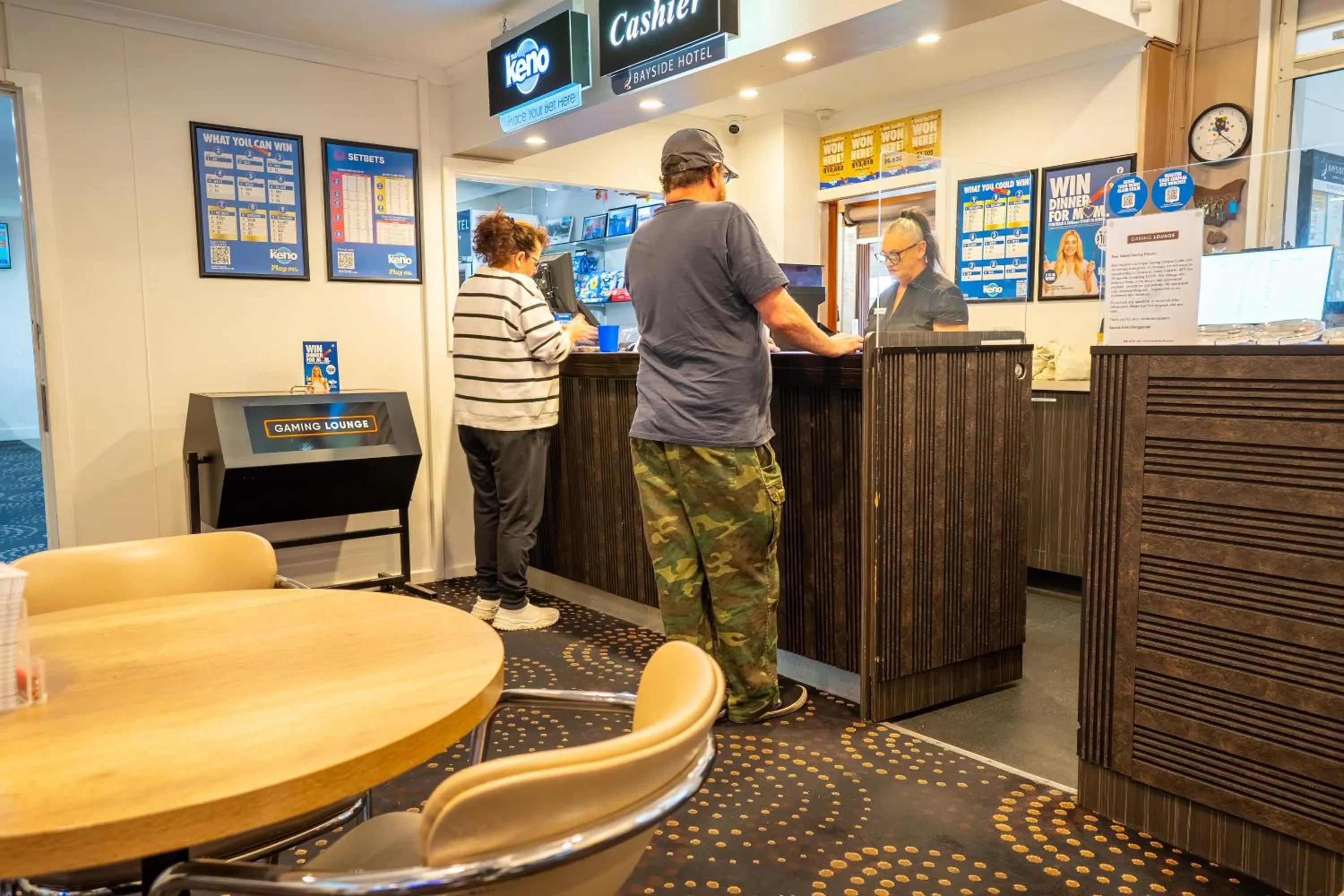 People in Bayside Hotel