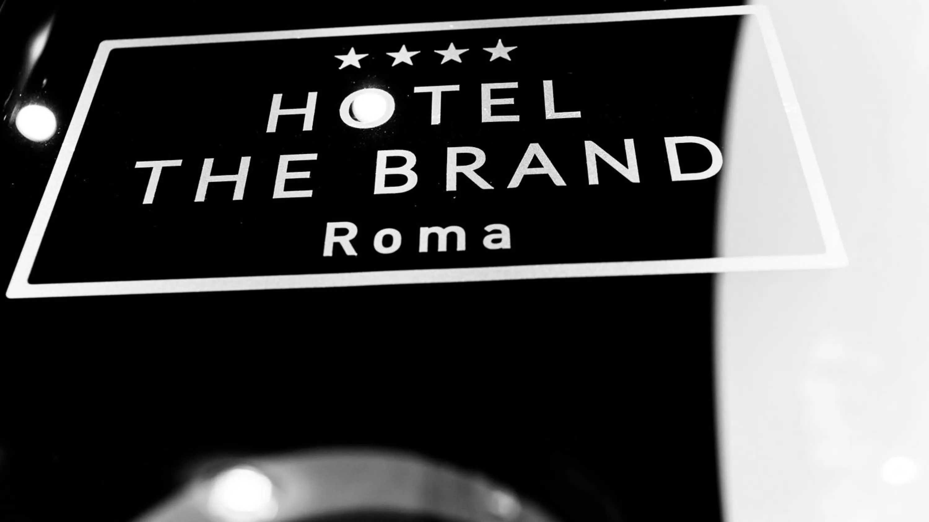 Property logo or sign in Hotel The Brand