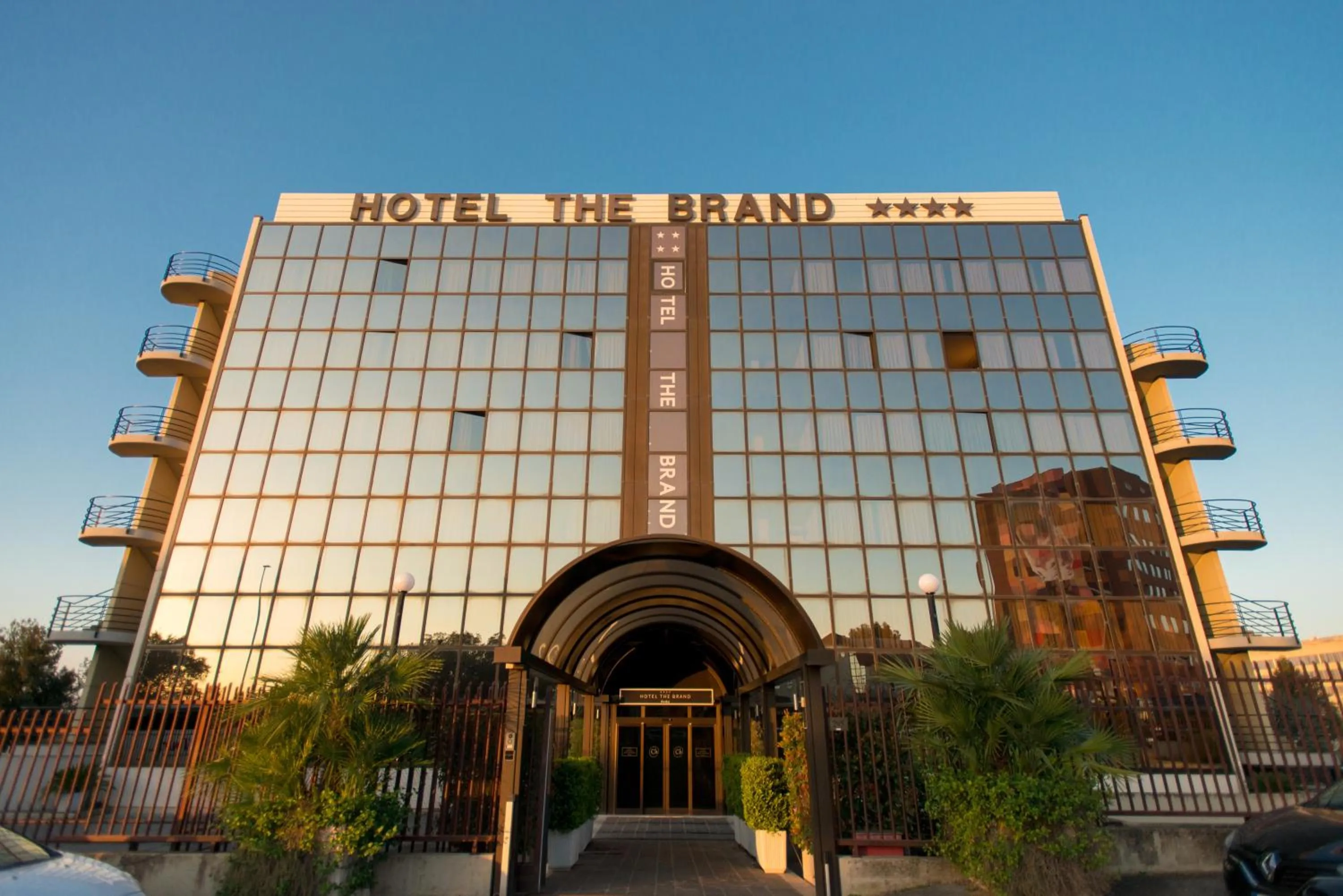 Facade/entrance in Hotel The Brand