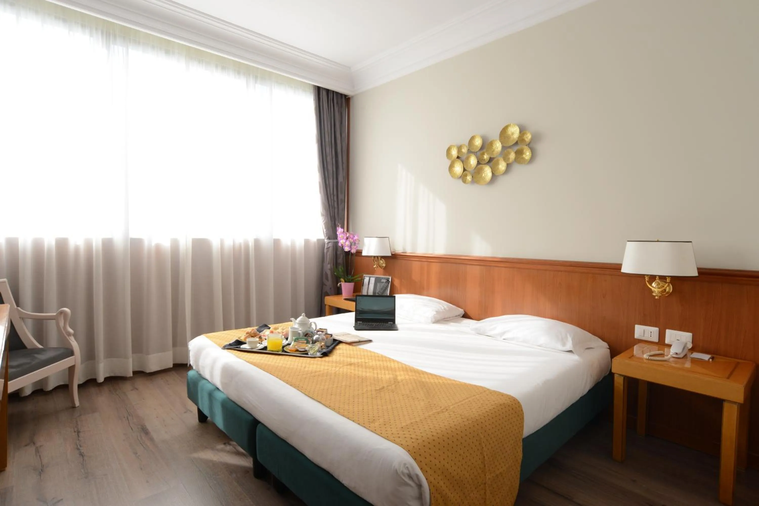 Bed in Hotel The Brand