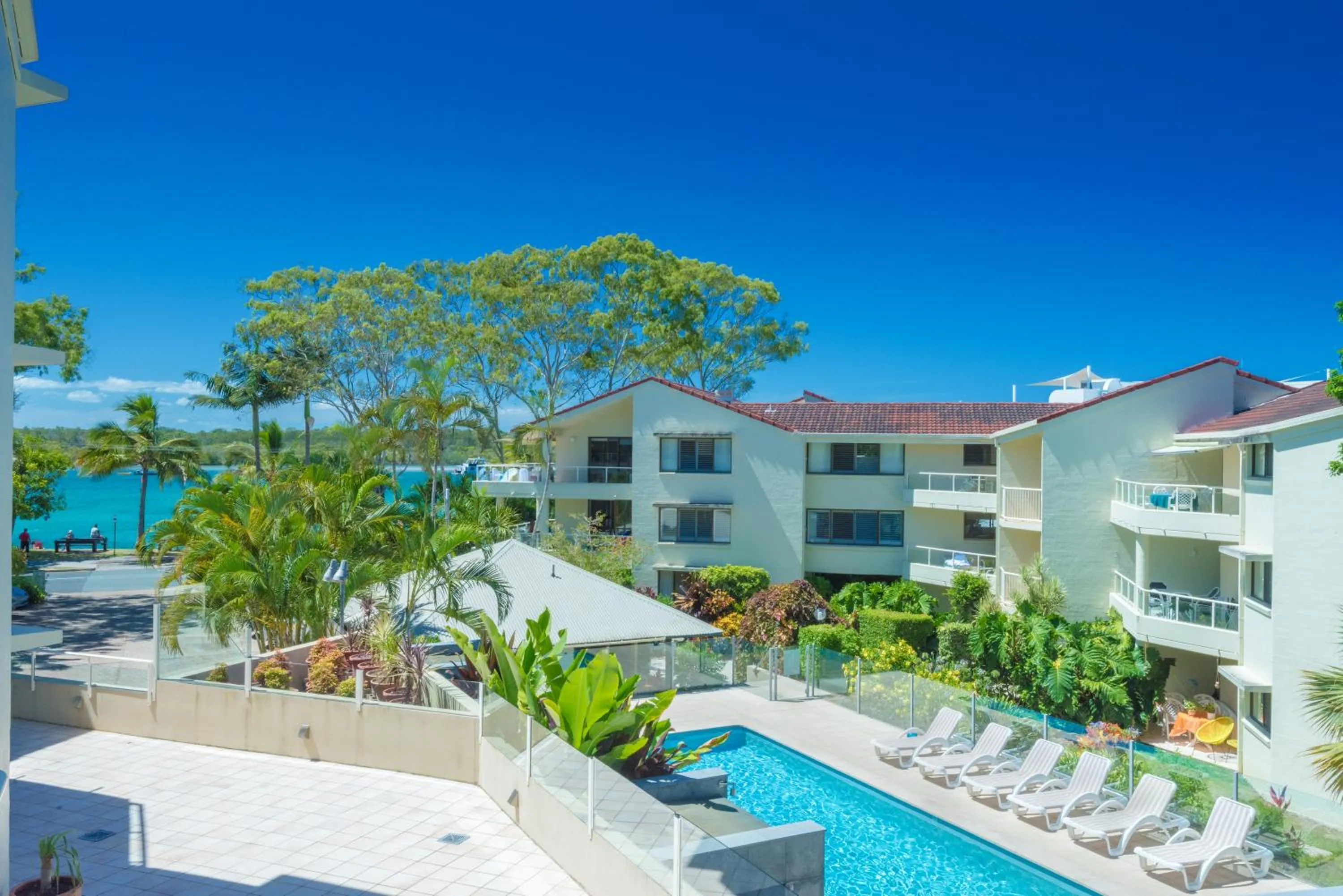 Balcony/Terrace in Munna Beach Apartments