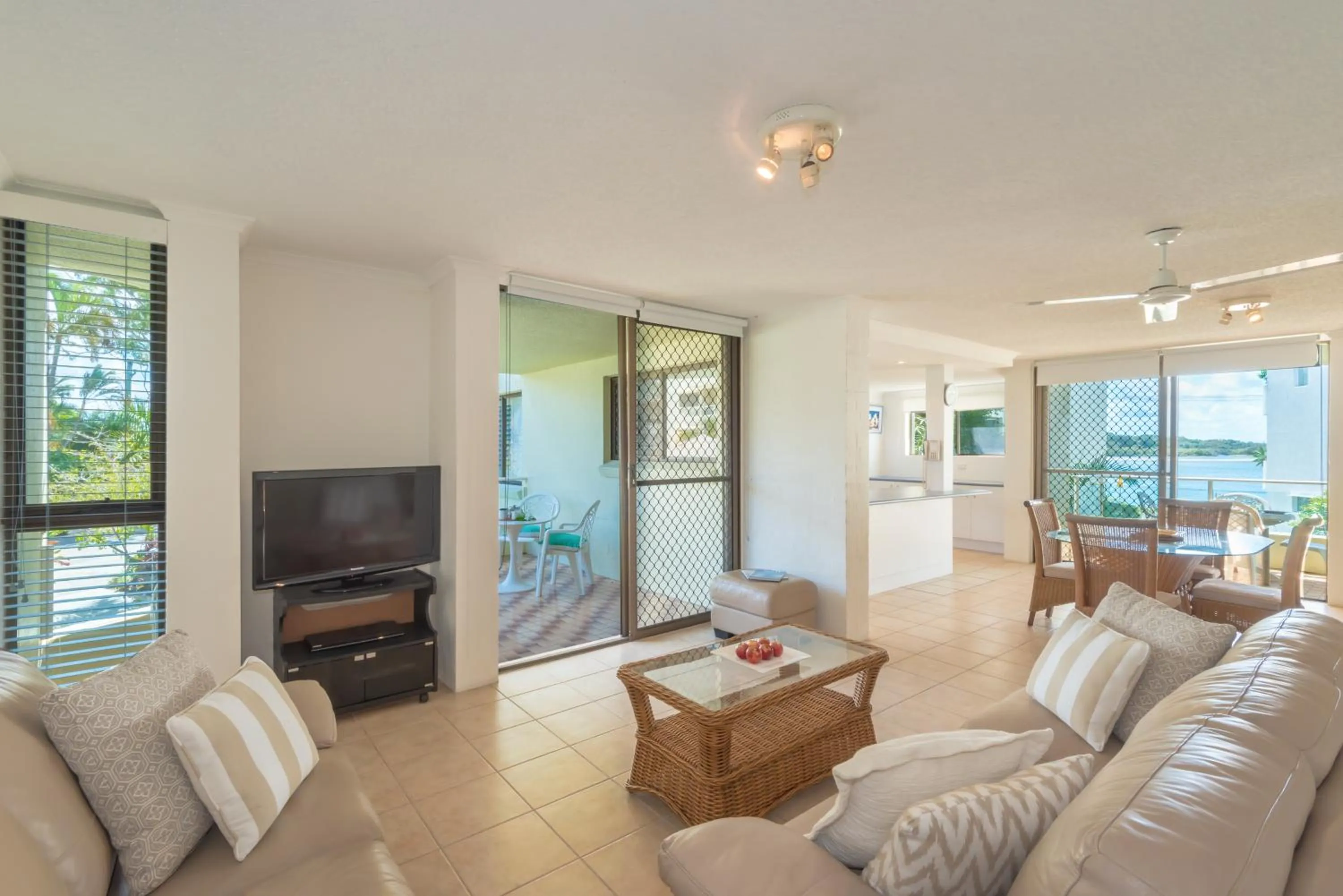 Living room in Munna Beach Apartments