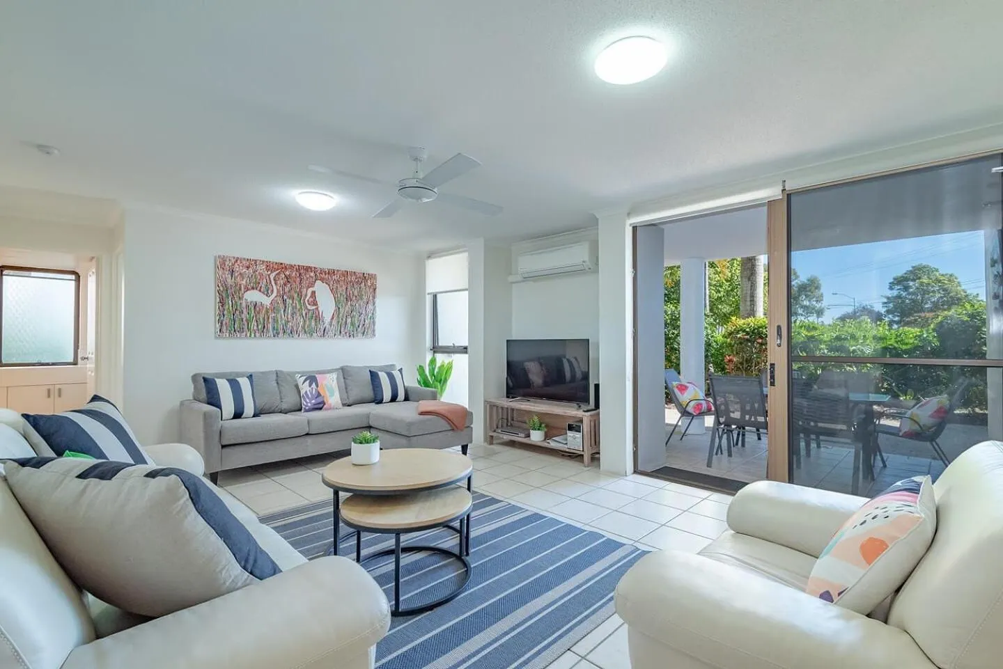 Living room in Munna Beach Apartments