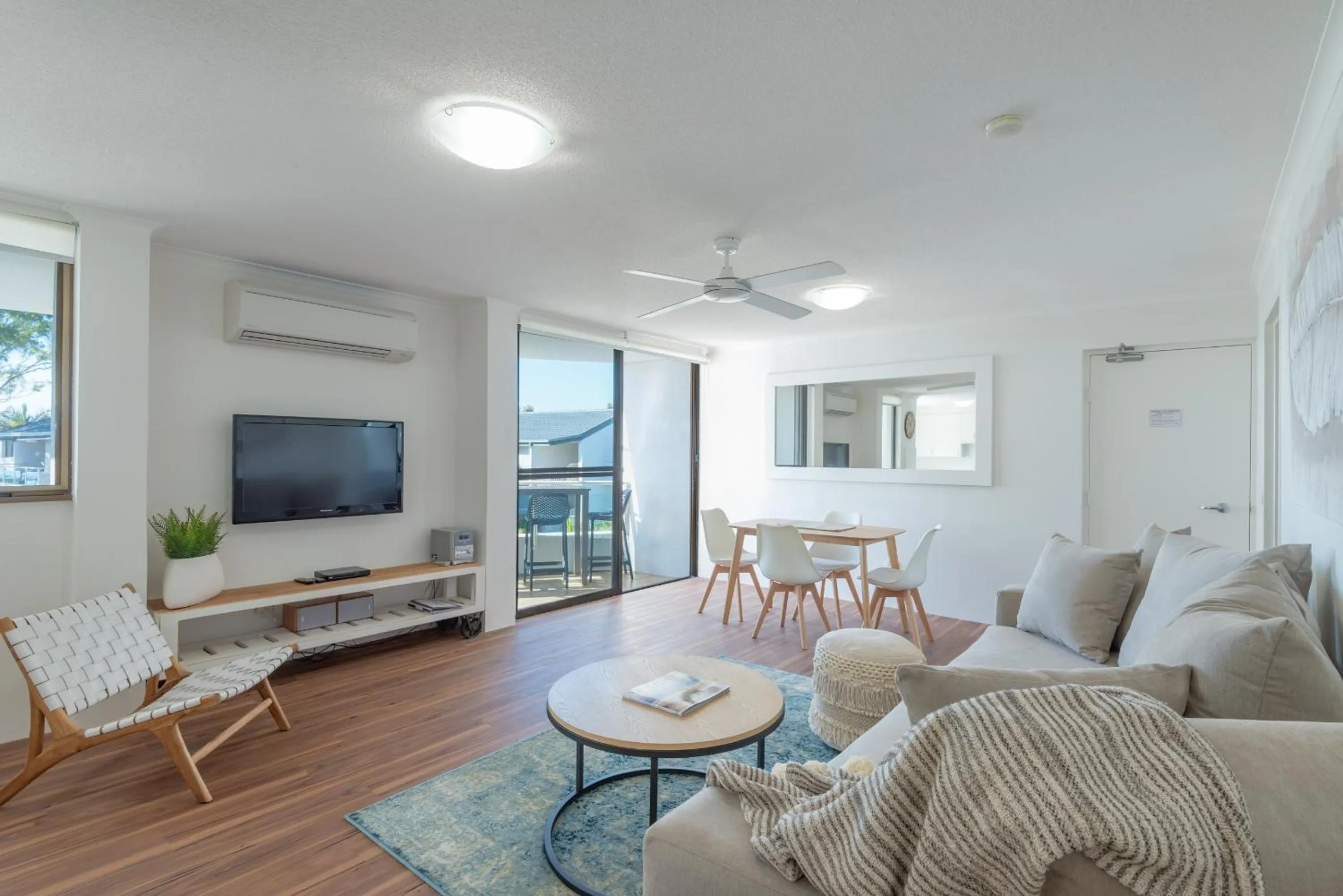 Living room in Munna Beach Apartments