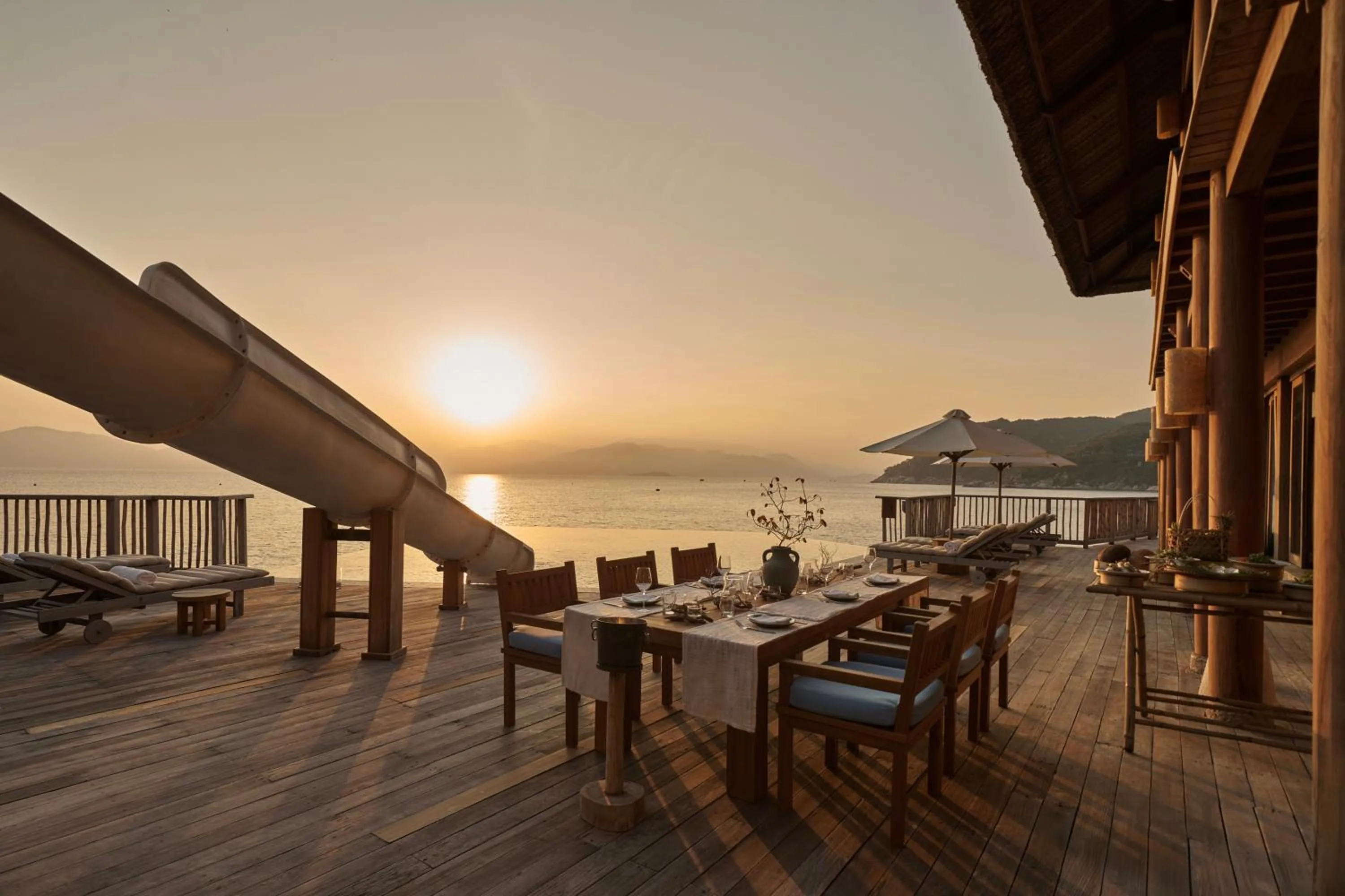 Natural landscape in Six Senses Ninh Van Bay