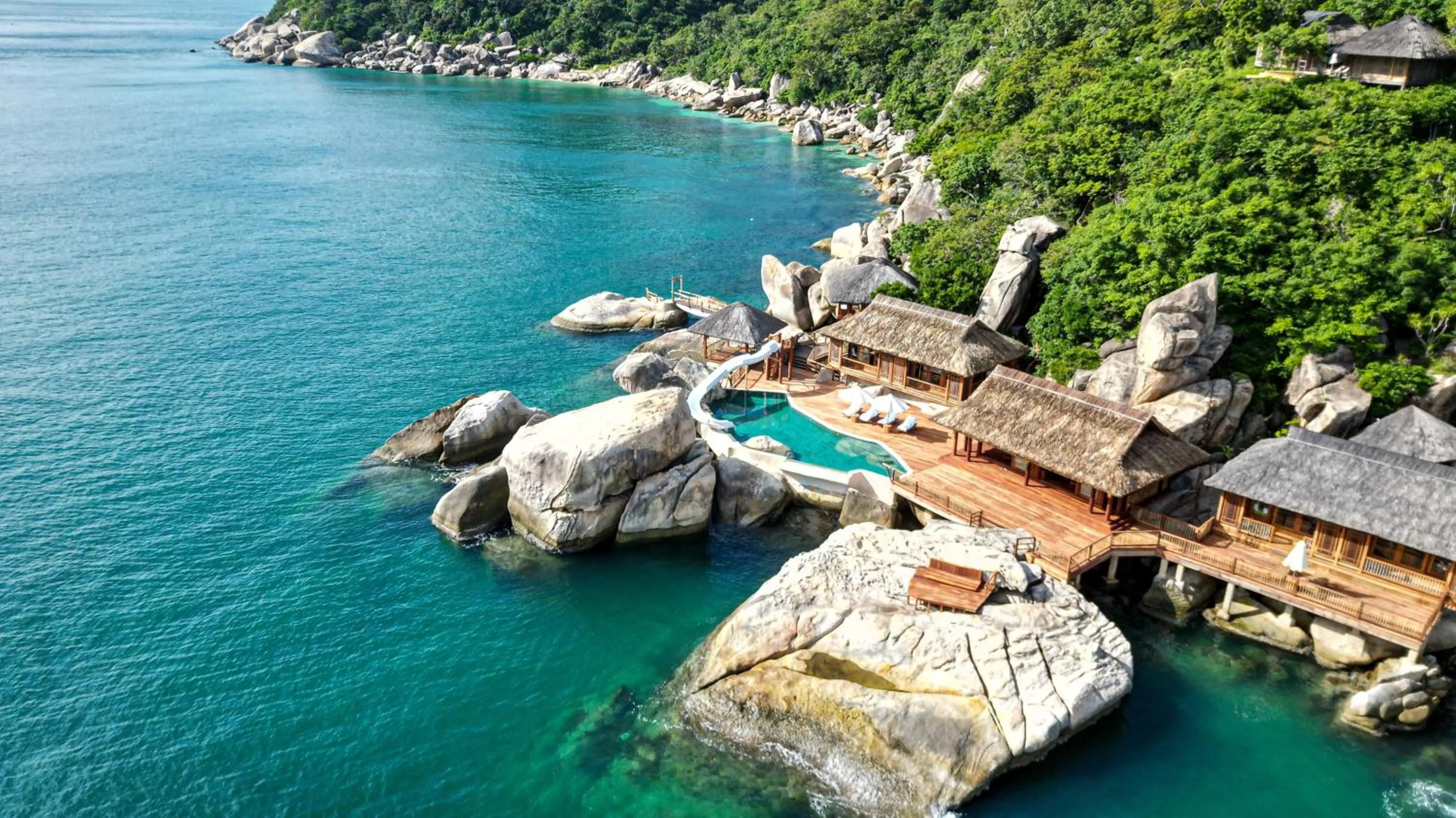 Sea view in Six Senses Ninh Van Bay