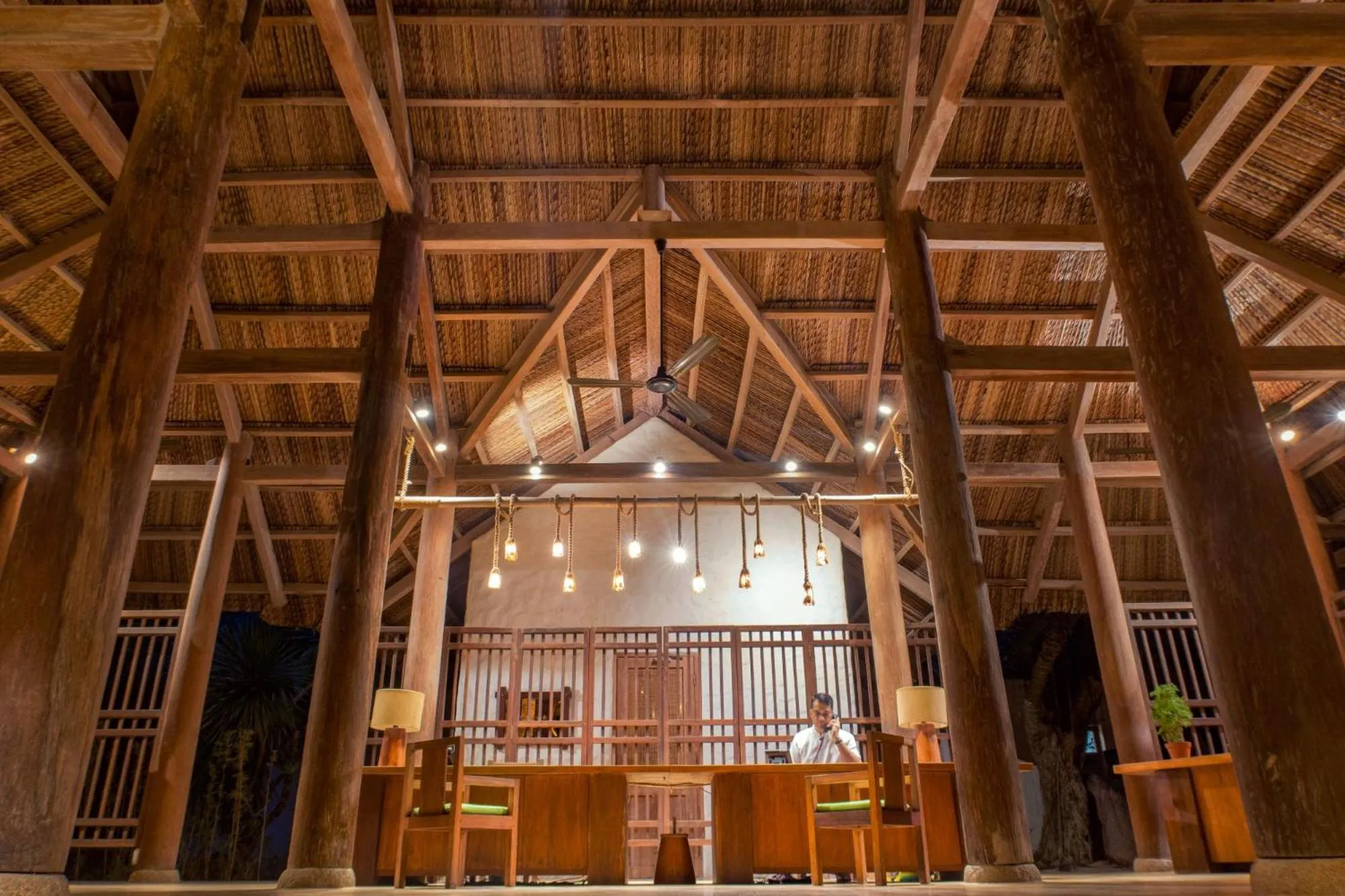 Lobby or reception in Six Senses Ninh Van Bay