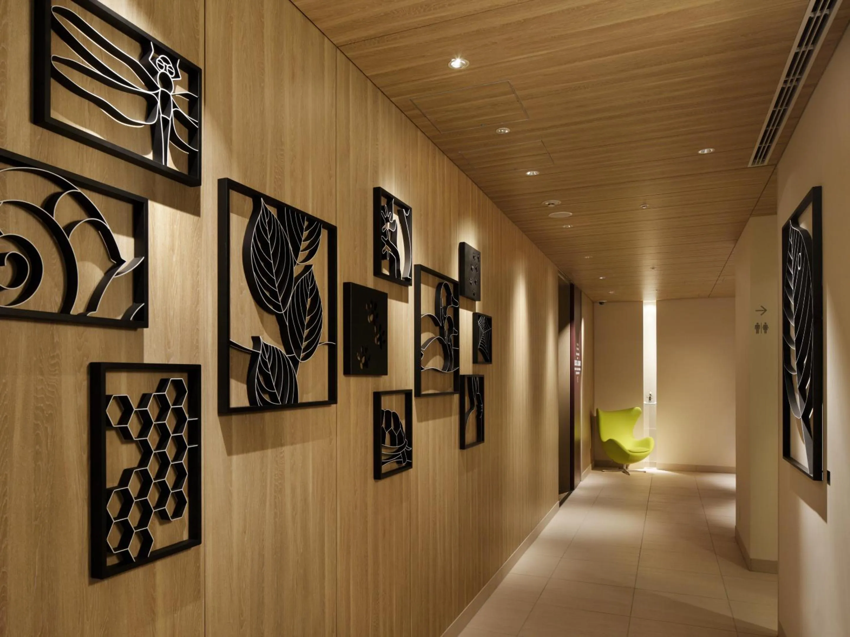 Decorative detail in Mitsui Garden Hotel Ueno