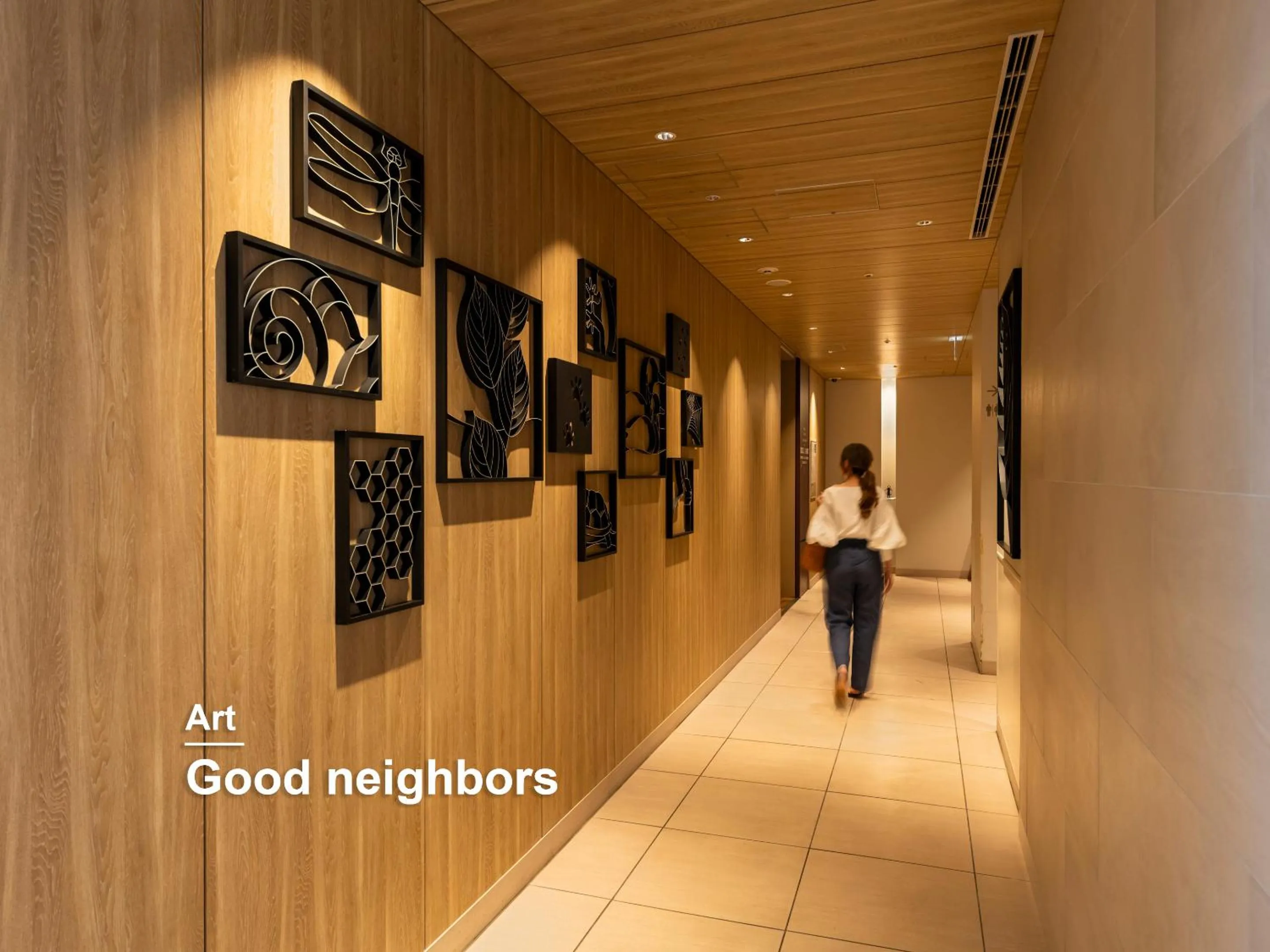 Decorative detail in Mitsui Garden Hotel Ueno