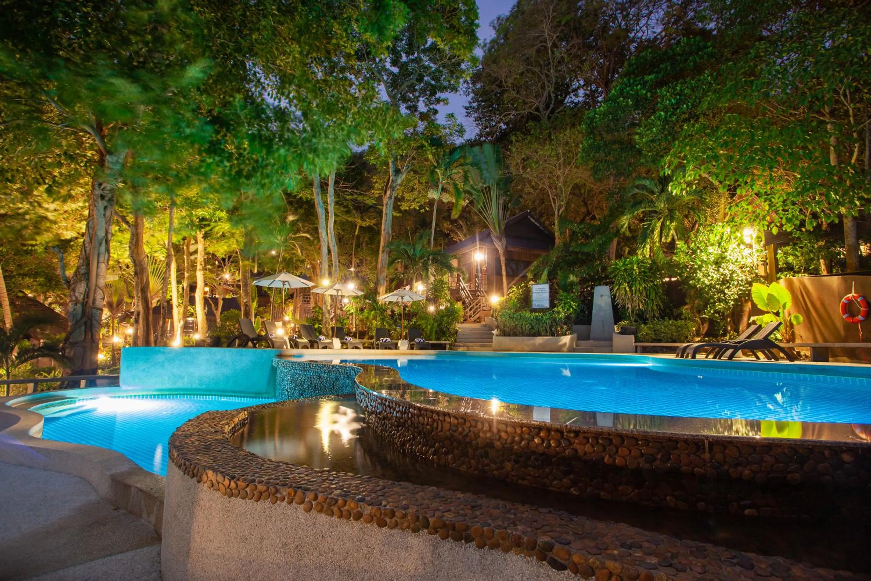 Swimming pool in Baan Krating Phuket Resort -SHA Plus