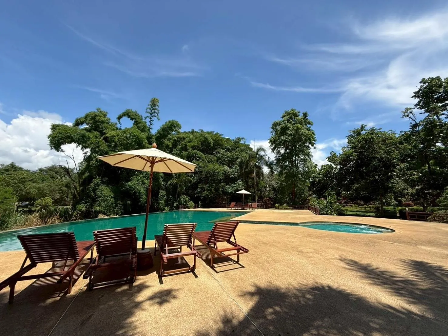 Swimming pool in Baan Krating Pai Resort - SHA Plus