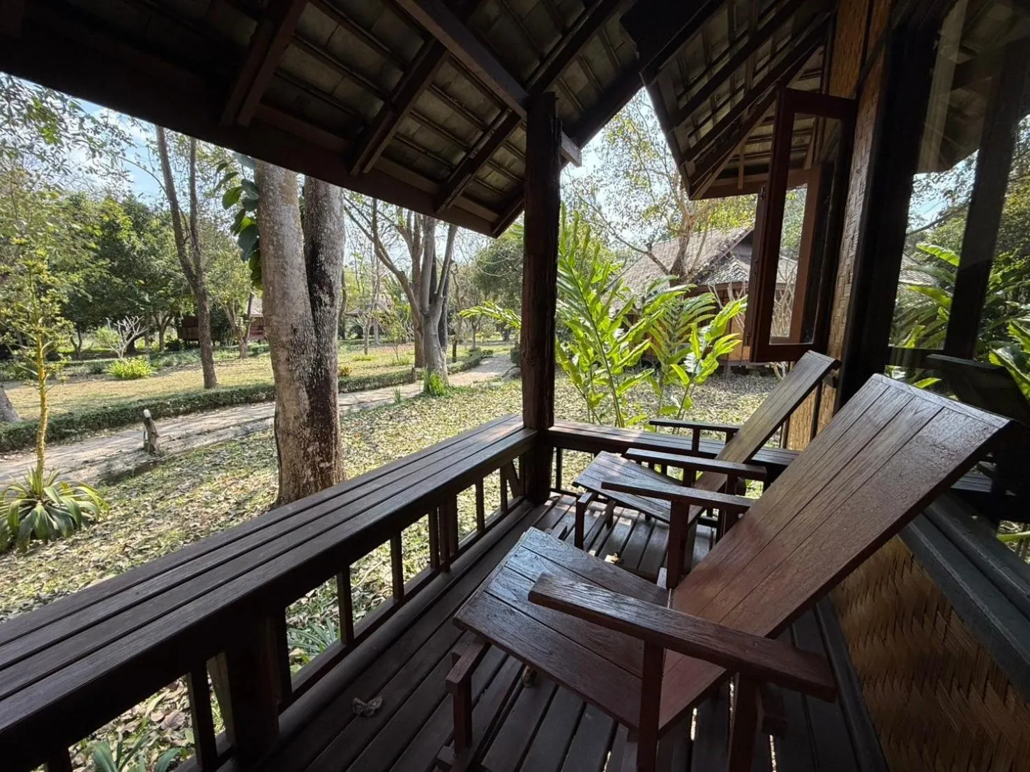 Garden view in Baan Krating Pai Resort - SHA Plus