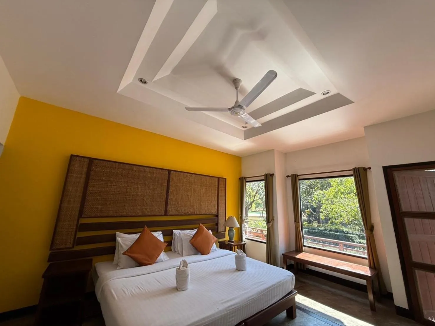 Garden view, Bed in Baan Krating Pai Resort - SHA Plus