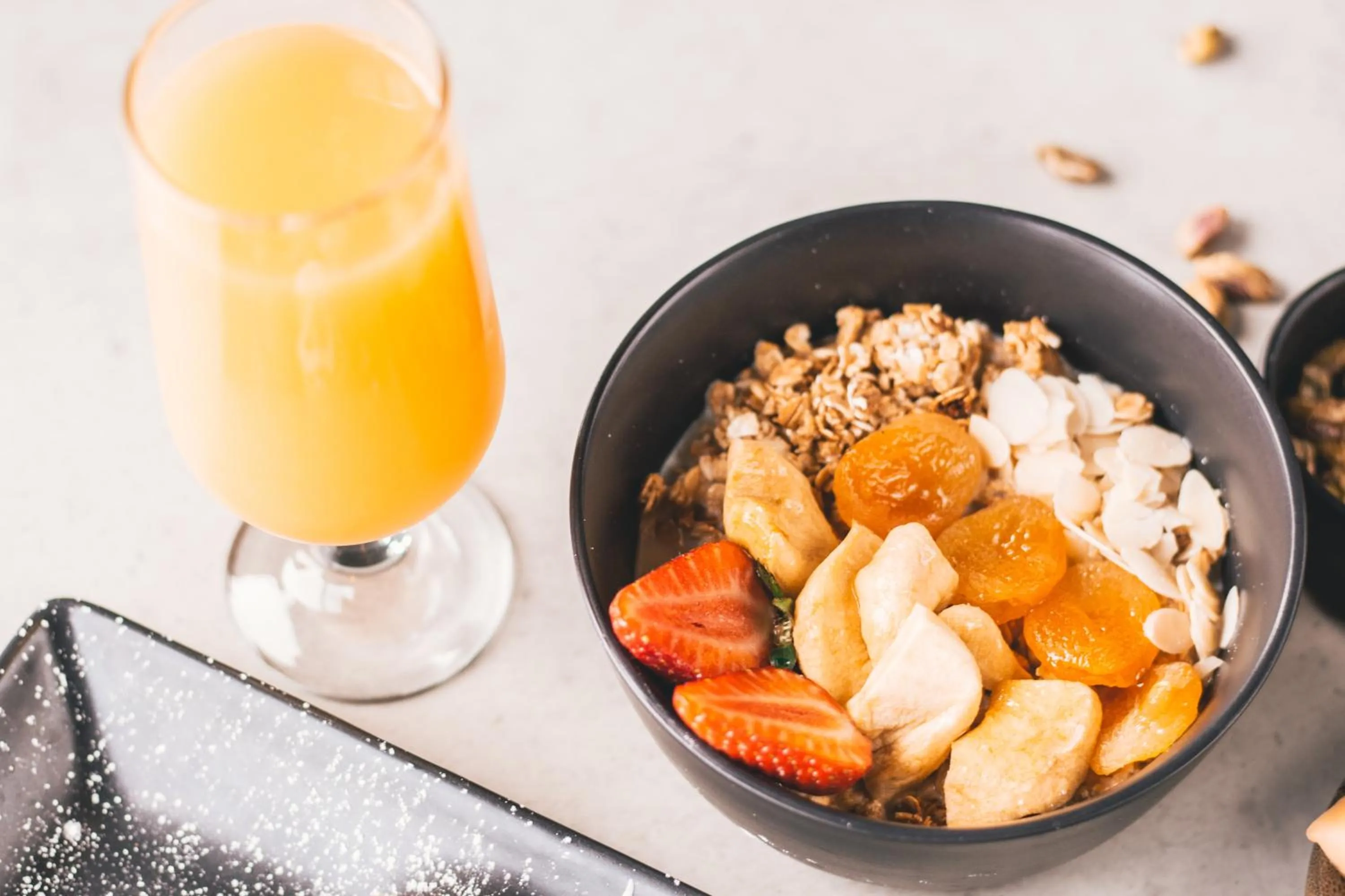 Continental breakfast in Hotel Launceston