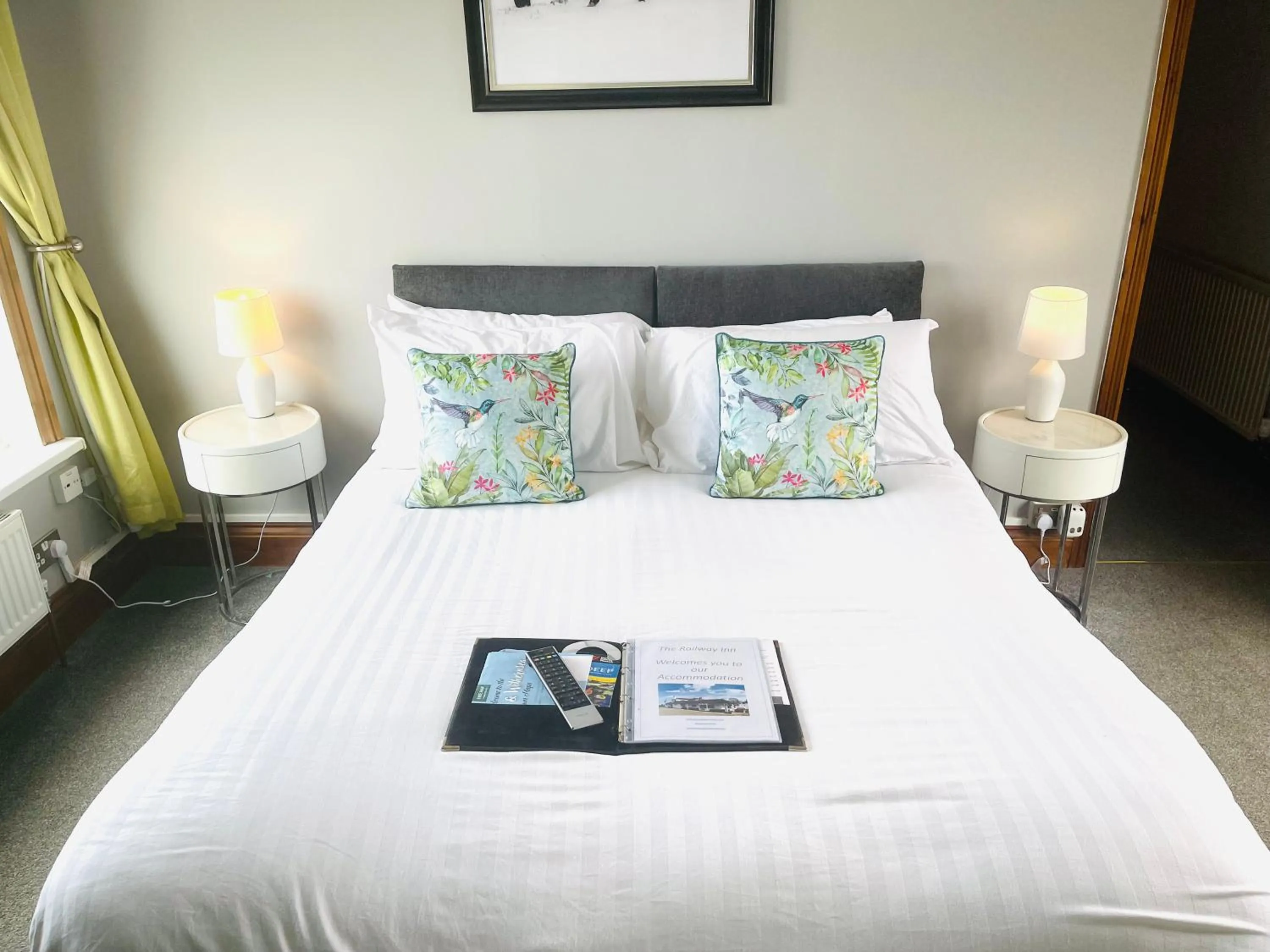 Bed in The Railway Inn