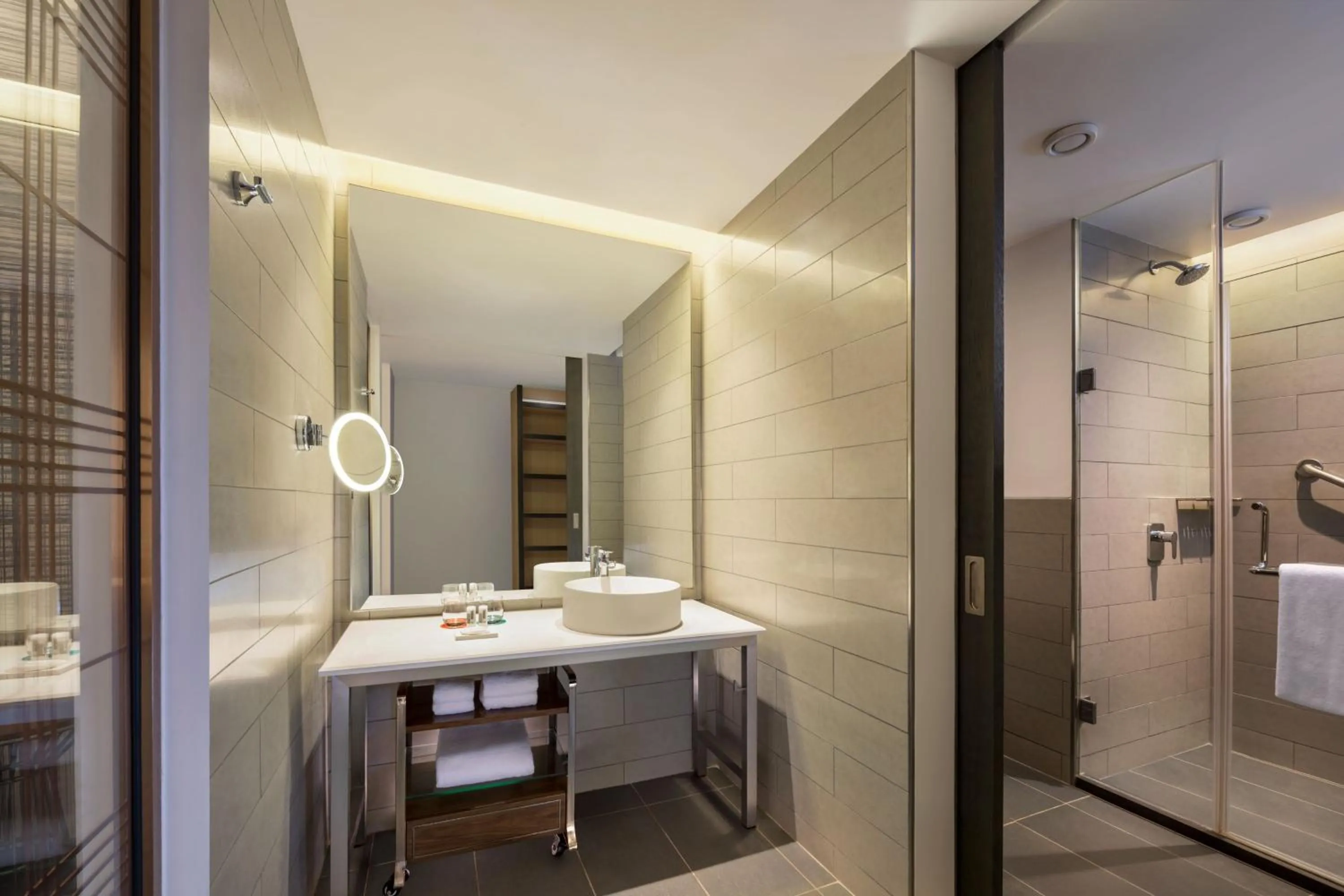 Bathroom in Le Meridien Goa, Calangute