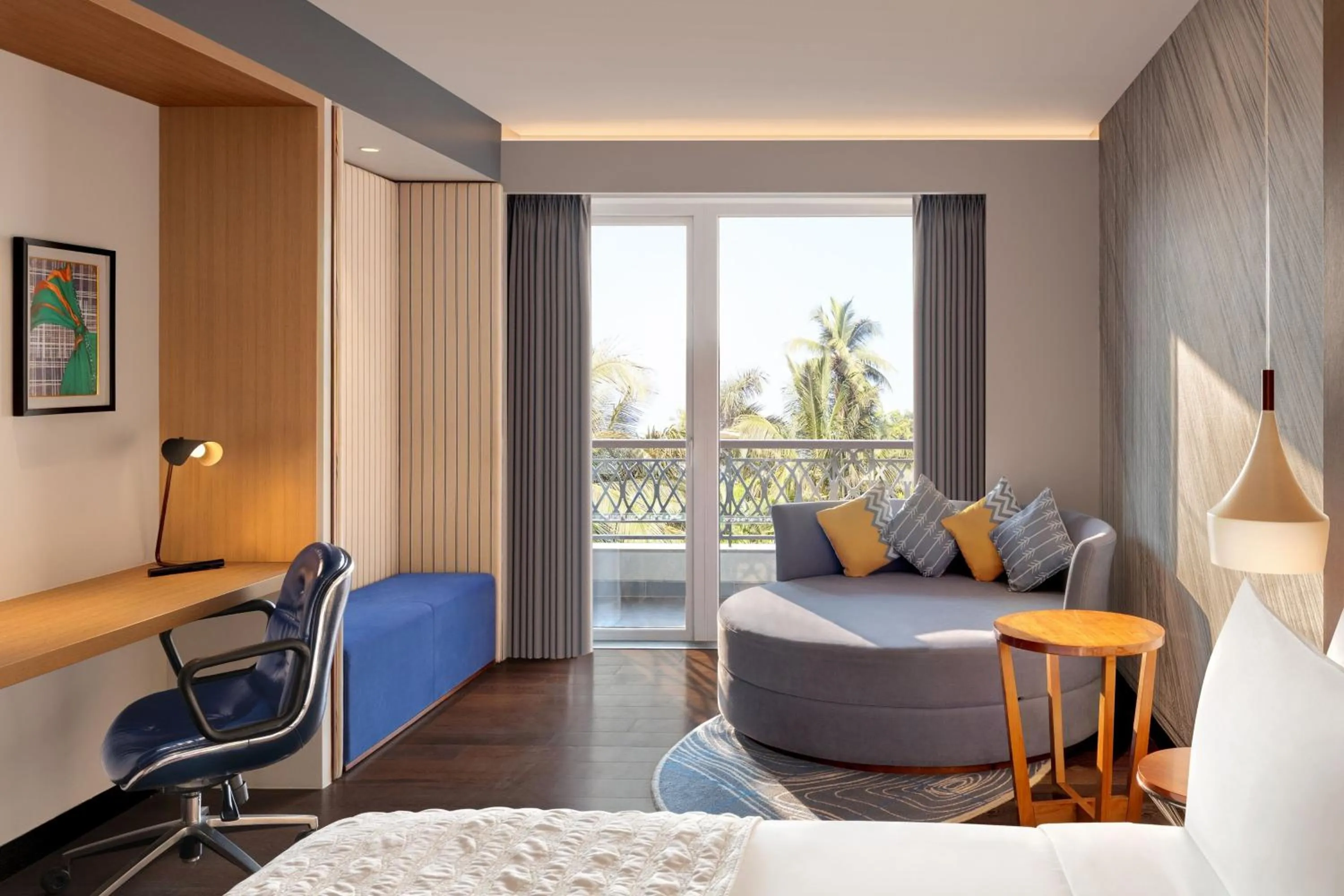 Bedroom in Le Meridien Goa, Calangute