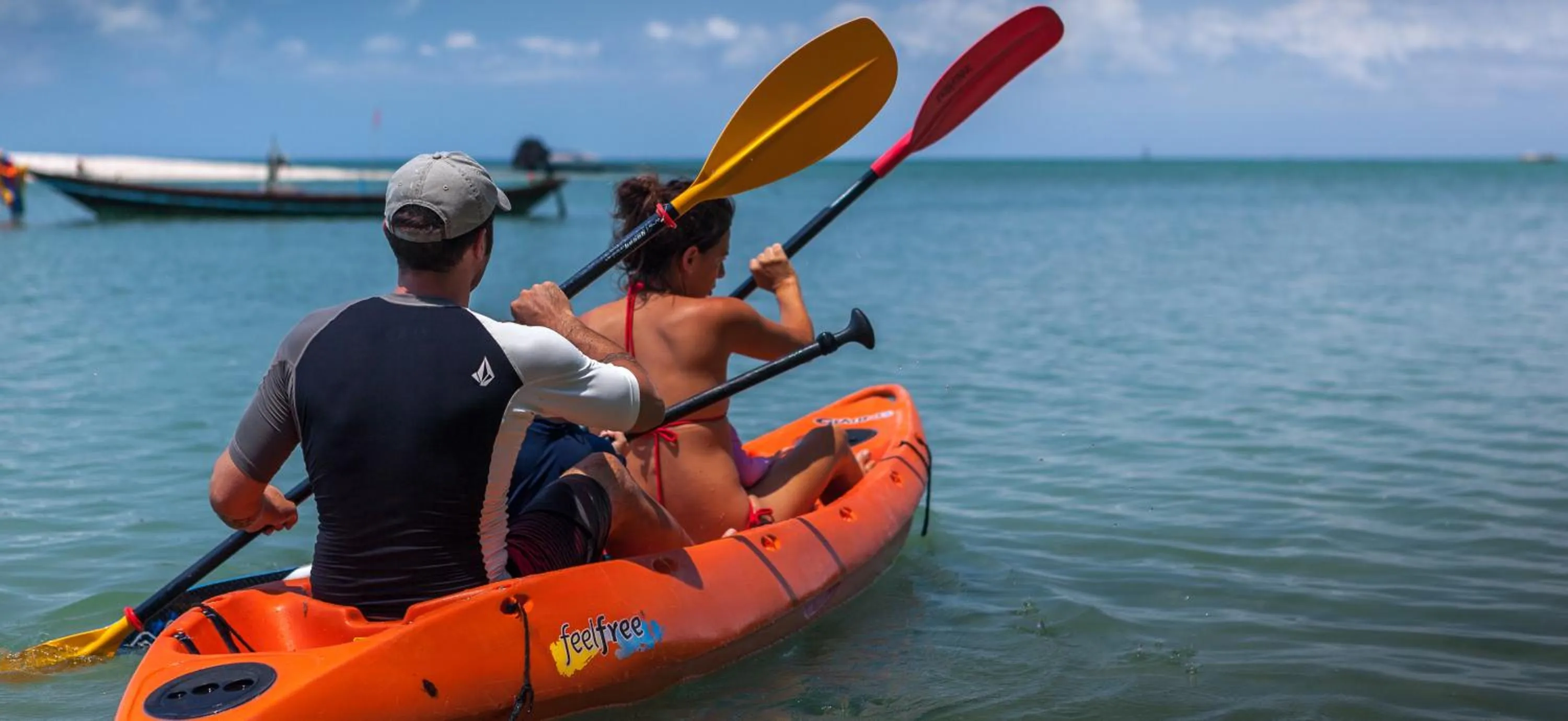 Canoeing in Baan Manali Resort