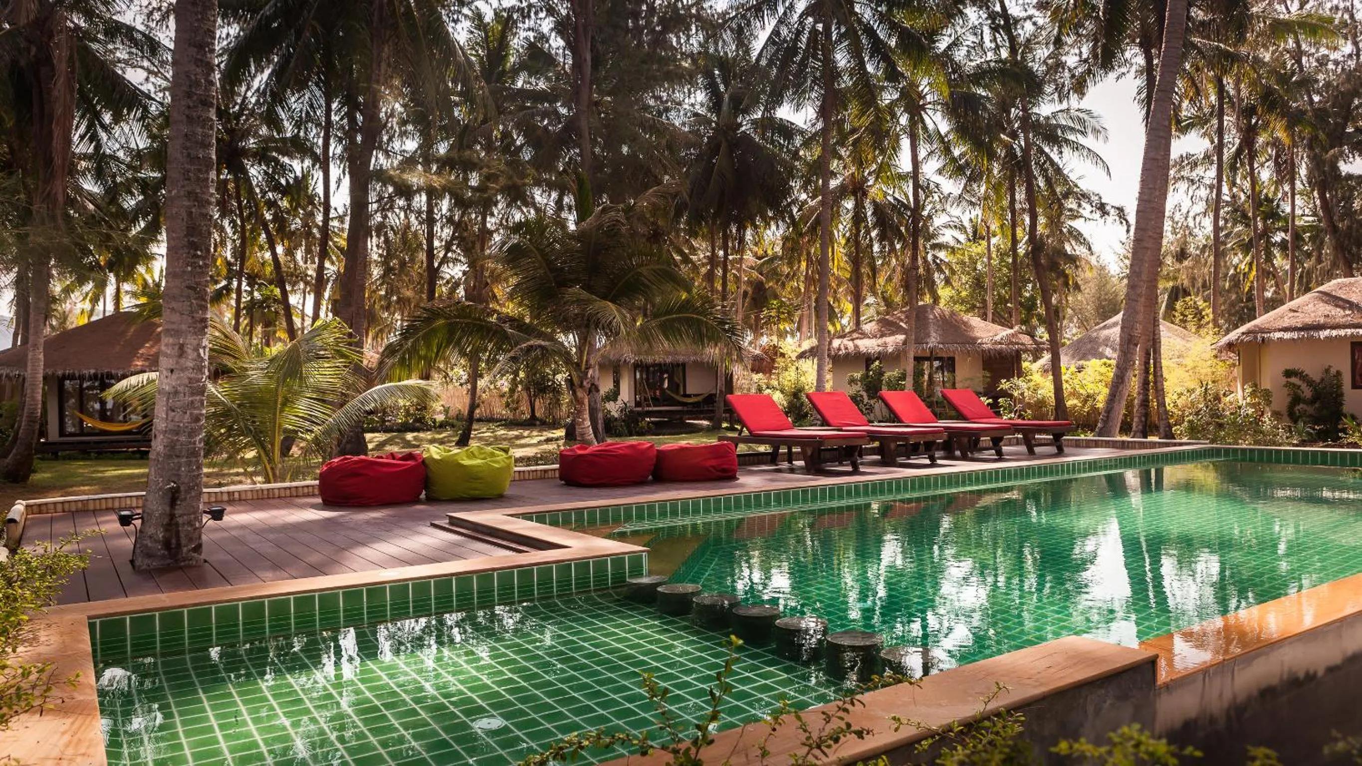 Swimming pool in Baan Manali Resort
