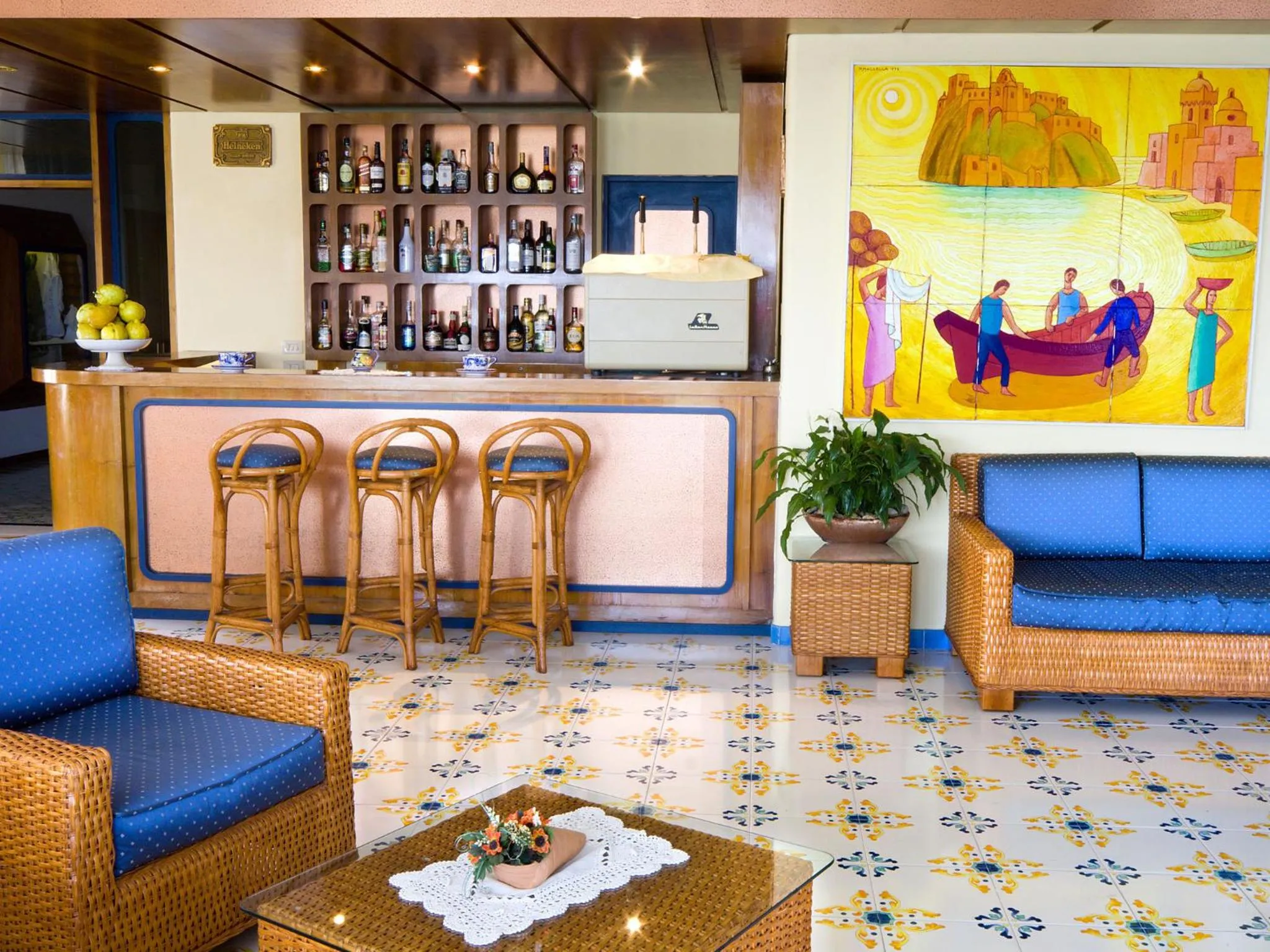 Lounge or bar in Hotel Ambasciatori