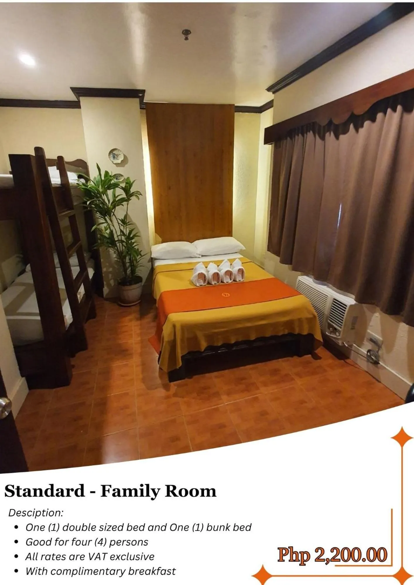 Bed in Stone House Quezon City