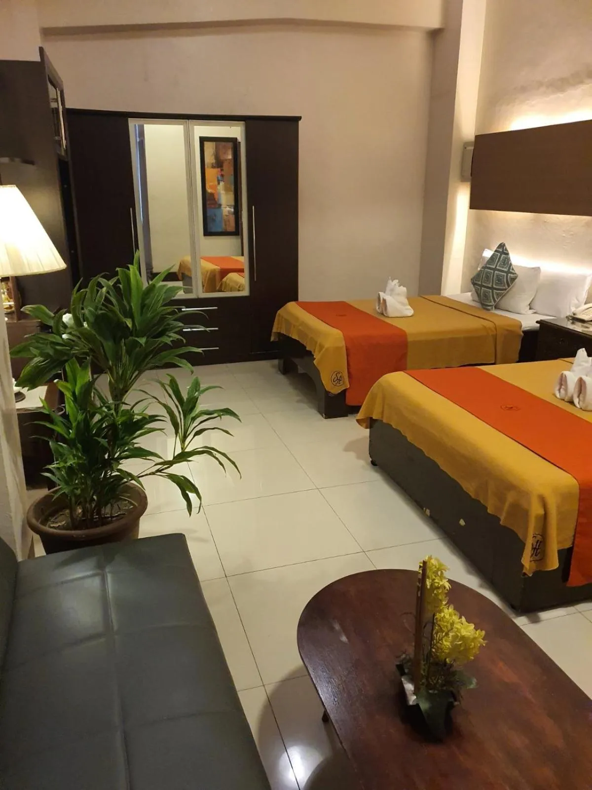 Bed in Stone House Quezon City