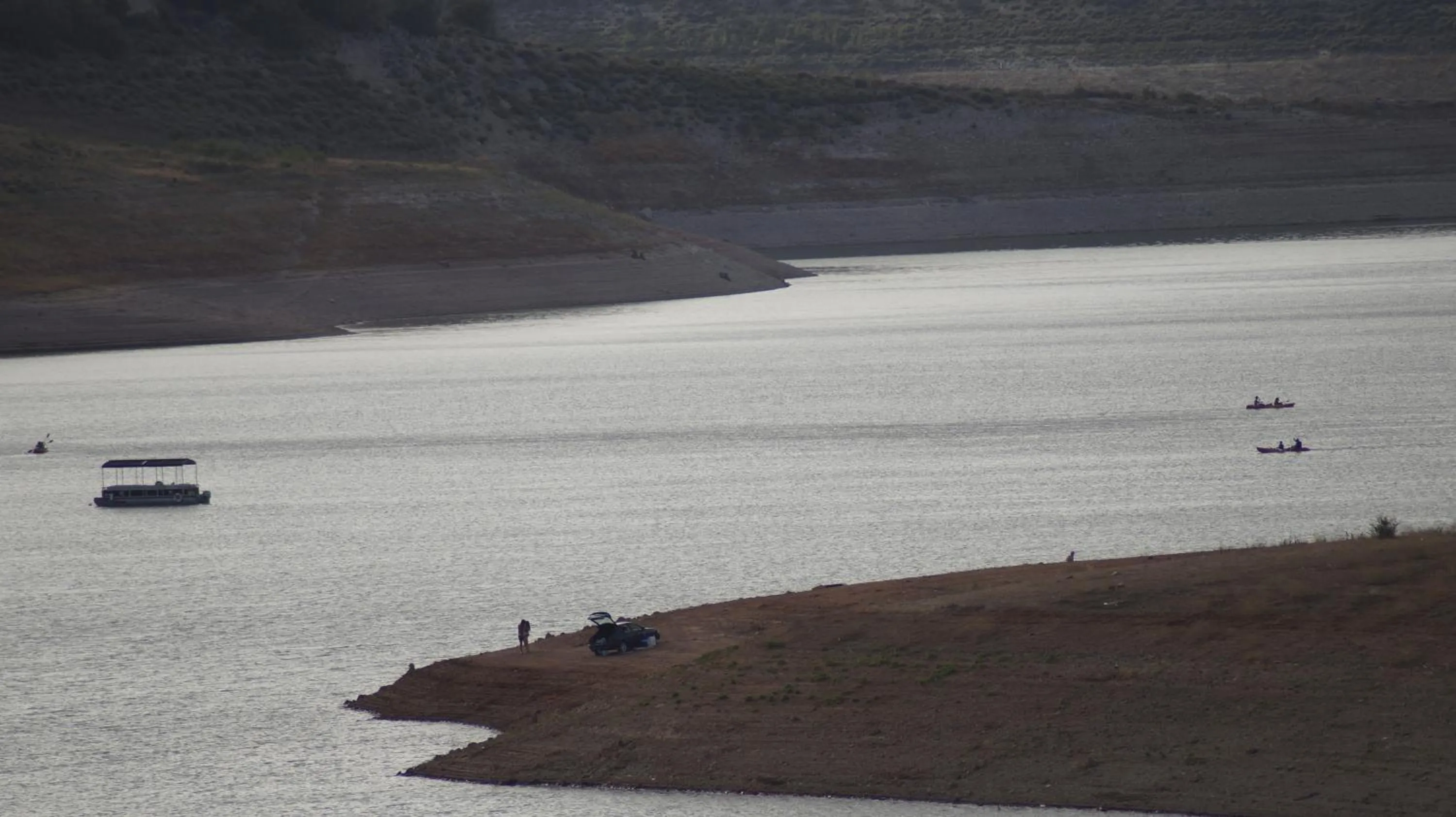 Natural landscape in Caserio de Iznájar