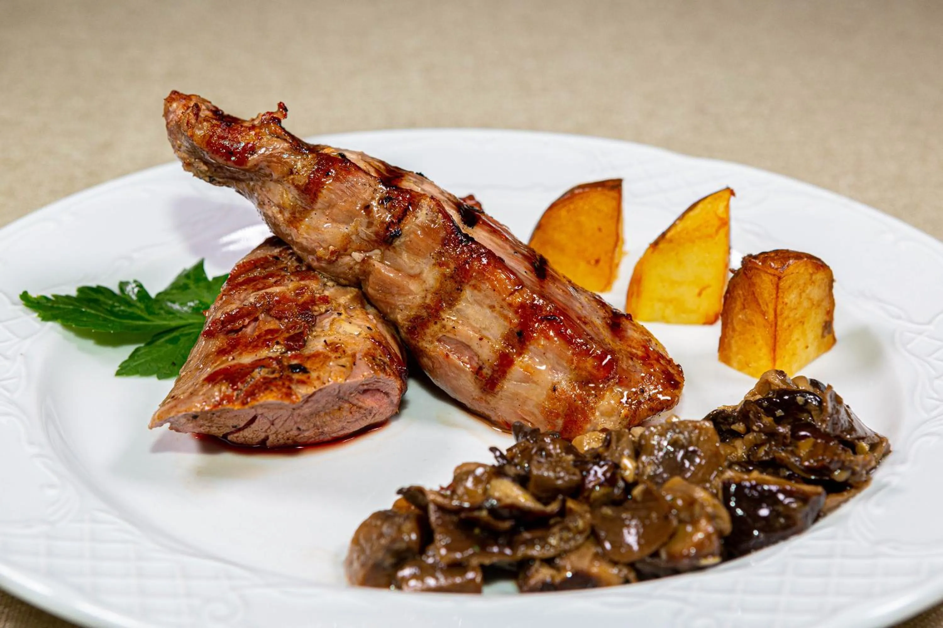 Food close-up in Caserio de Iznájar