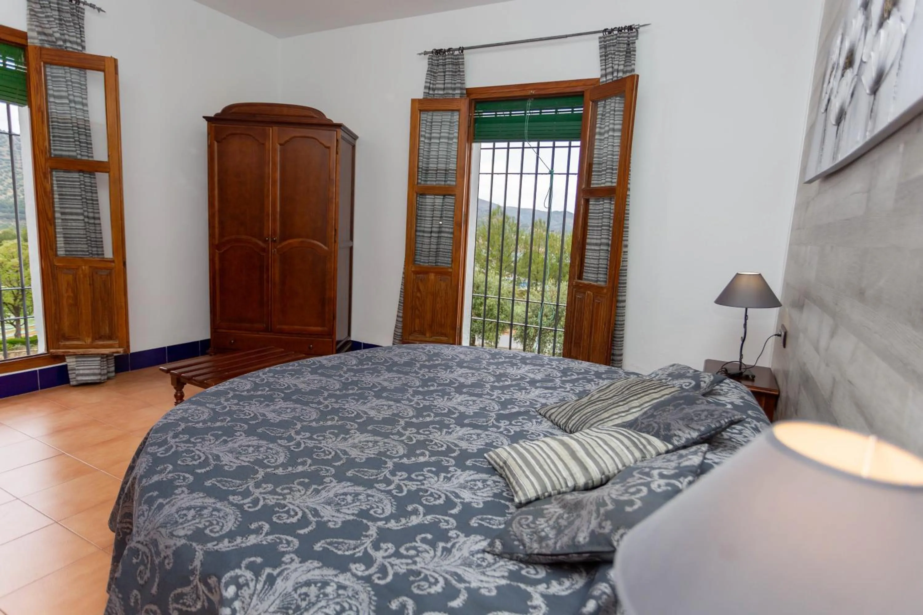 Decorative detail, Bed in Caserio de Iznájar