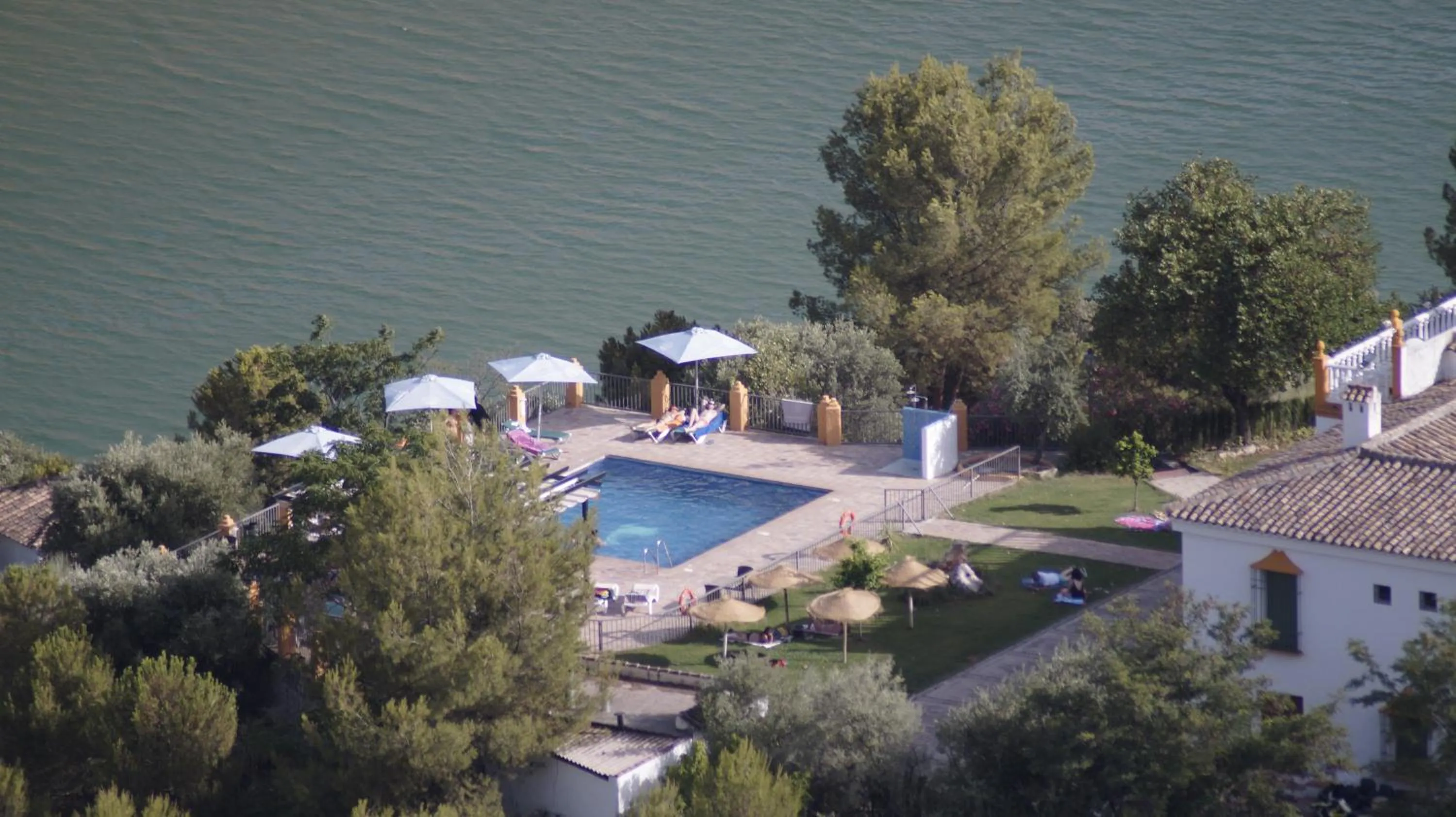 Garden view in Caserio de Iznájar