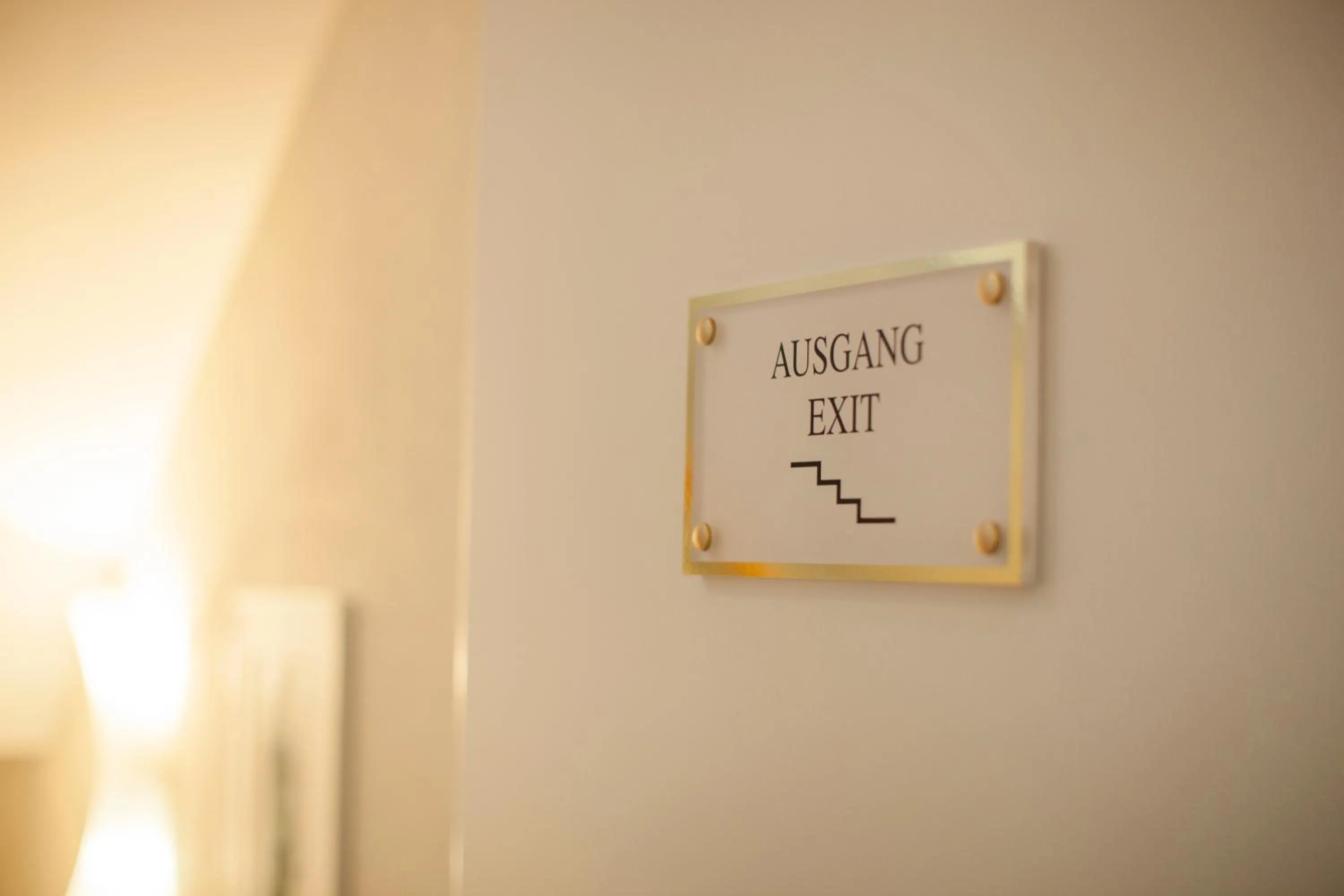 Decorative detail in Hotel Baden