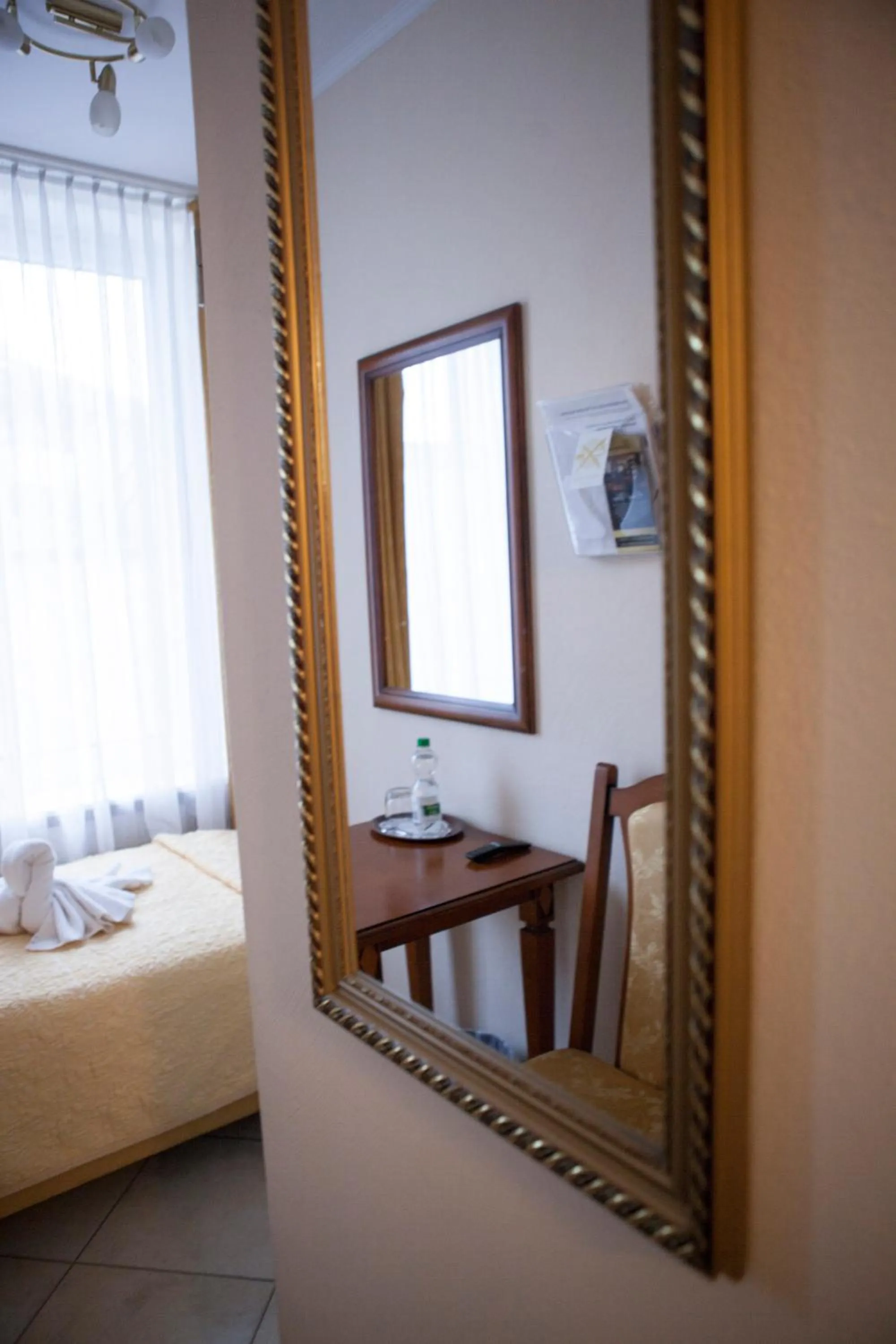 Decorative detail, Bed in Hotel Baden