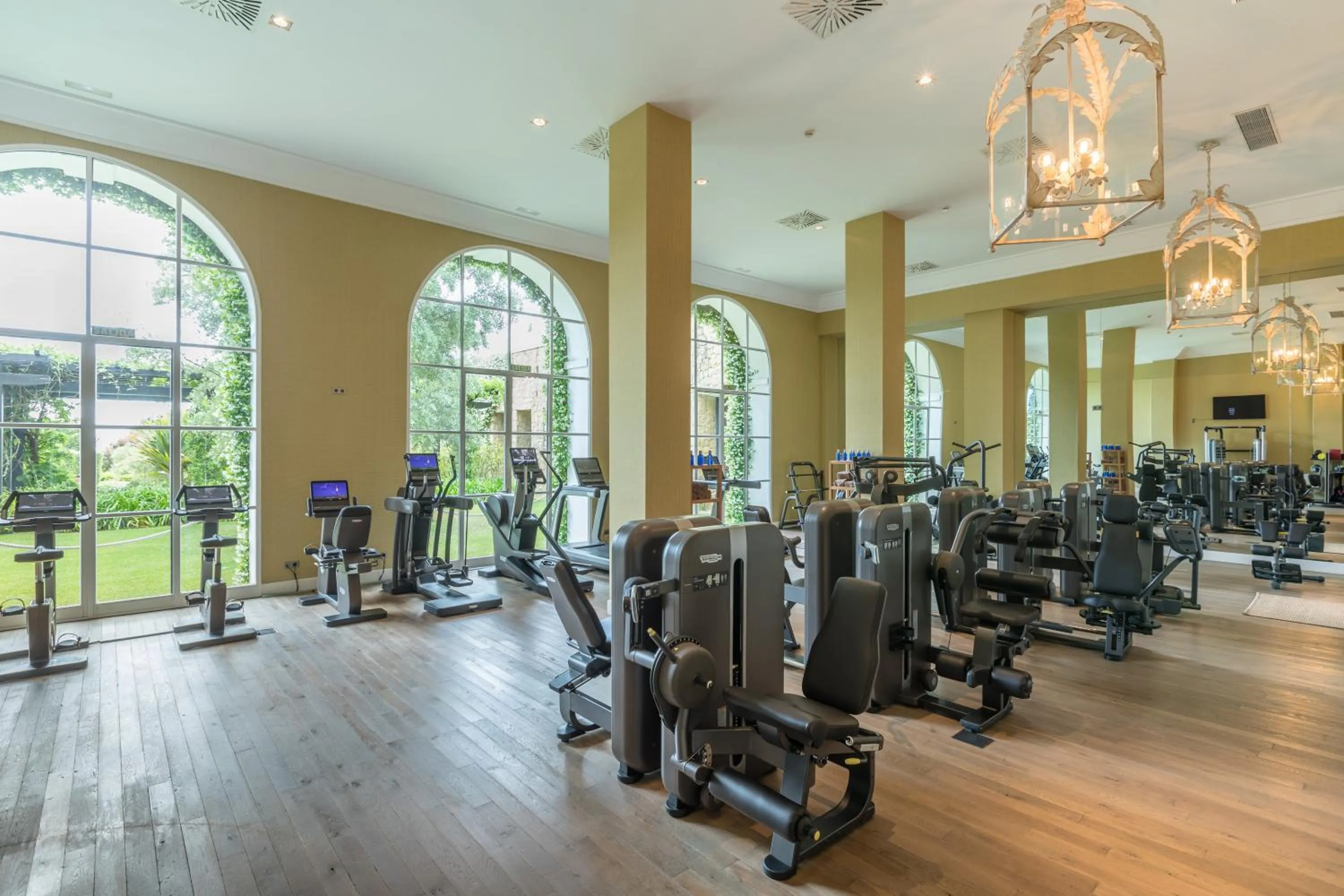 Fitness centre/facilities in Finca Cortesin Hotel Golf & Spa