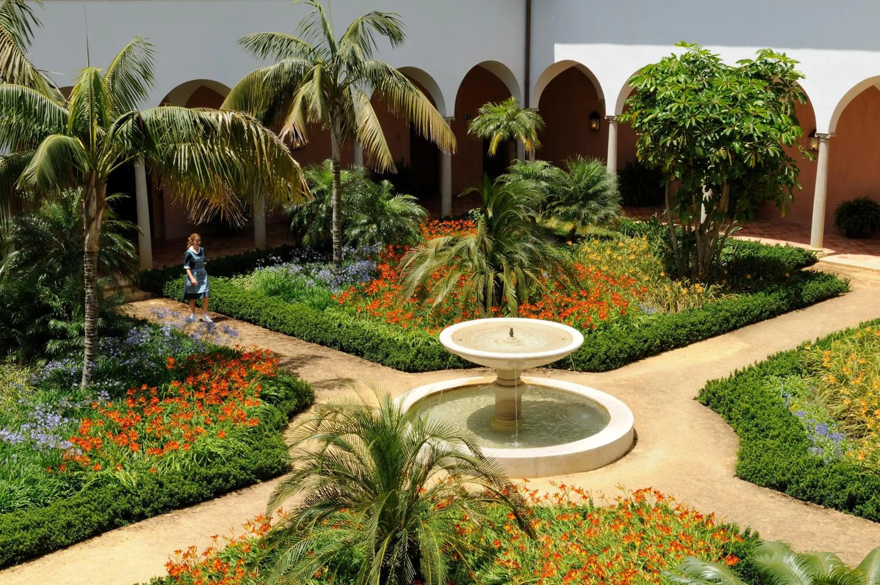 Garden in Finca Cortesin Hotel Golf & Spa