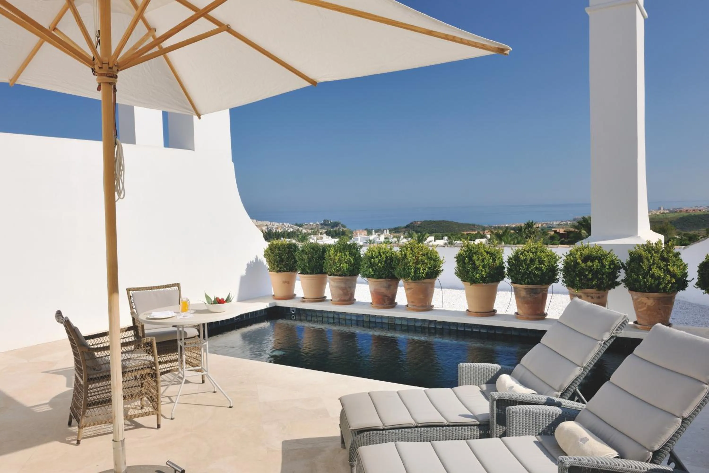 Suite with Private Pool and Spa Access in Finca Cortesin Hotel Golf & Spa