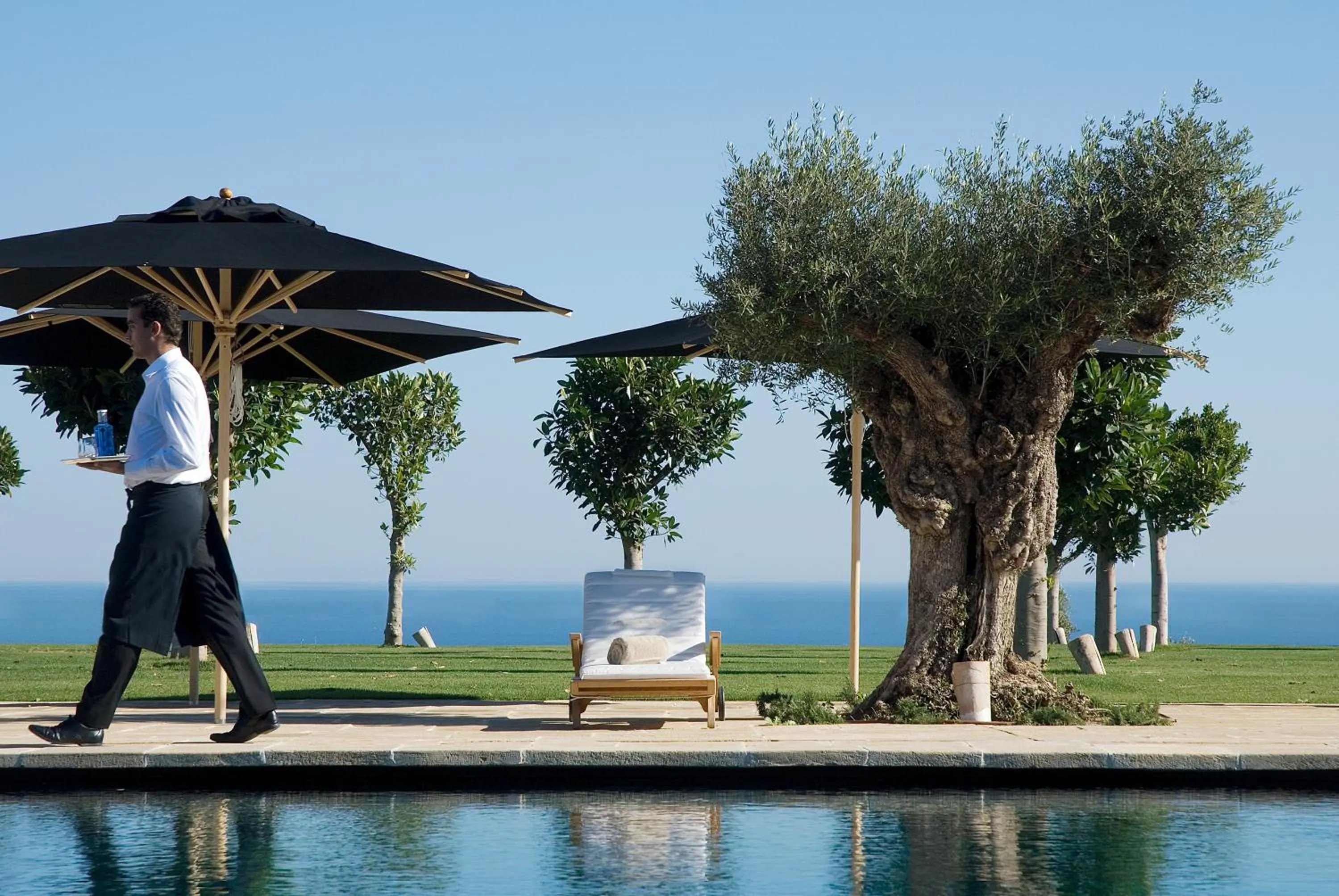 Swimming pool in Finca Cortesin Hotel Golf & Spa