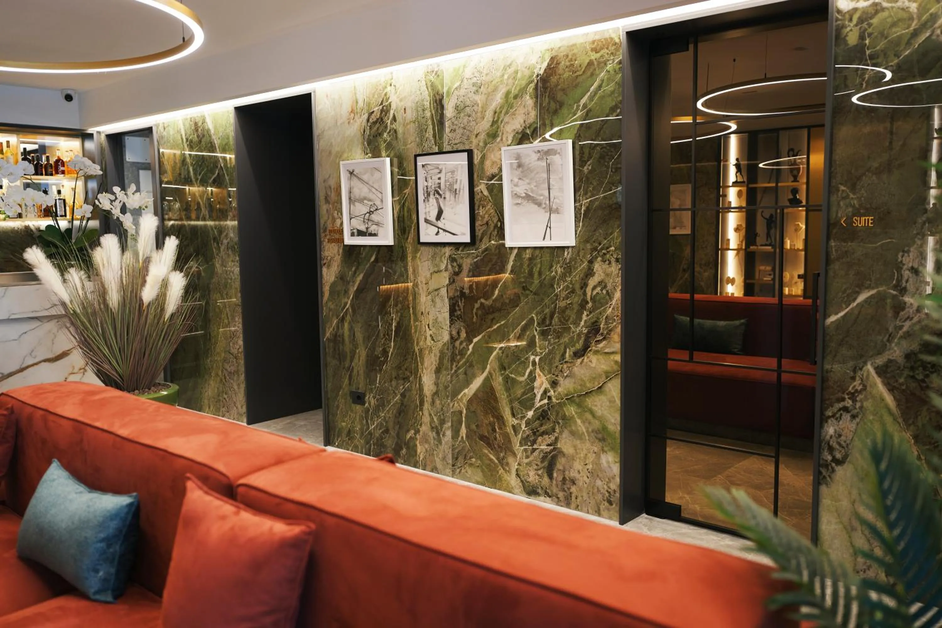 Living room in Albergo Pompei Valley - Boutique Hotel