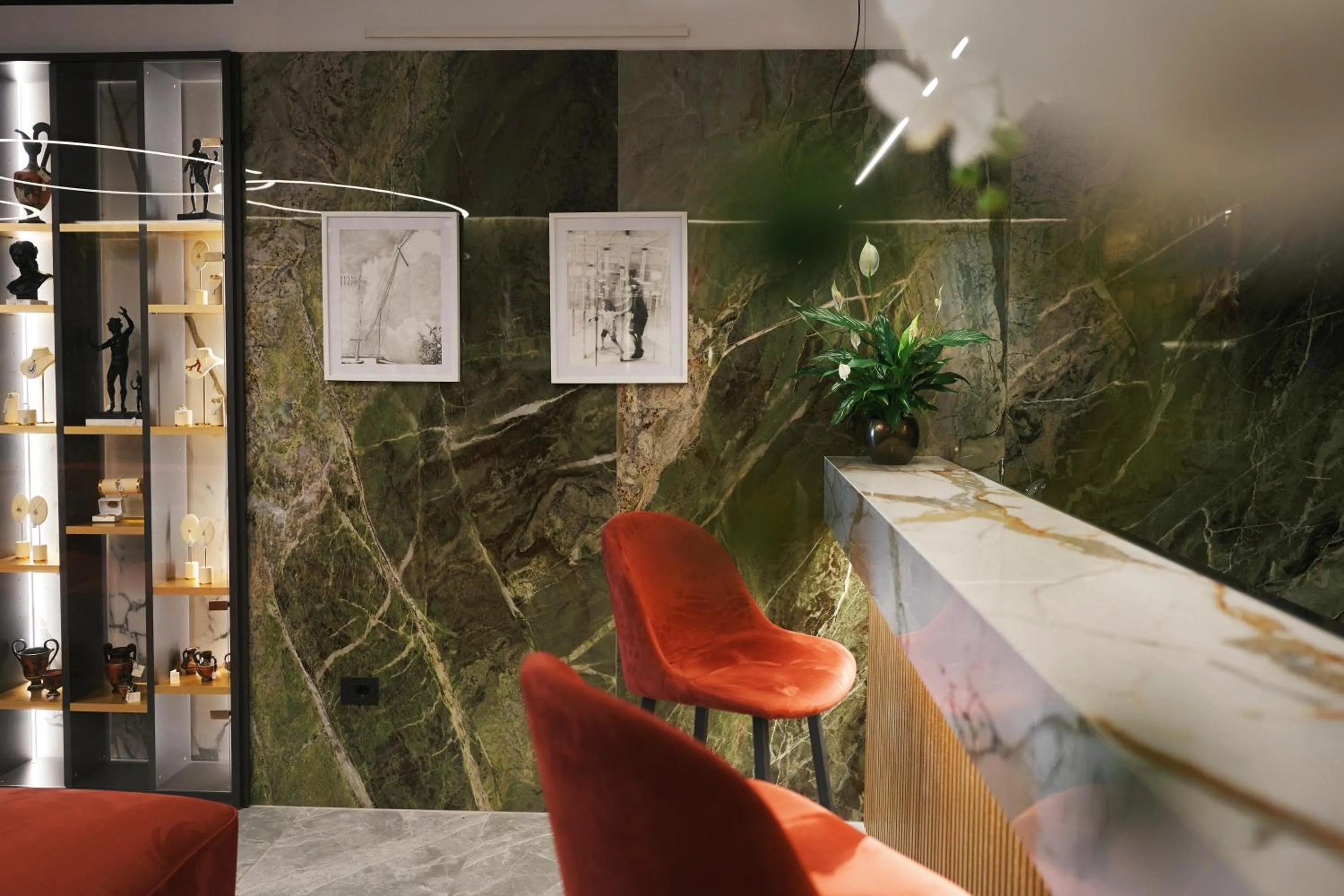 Living room in Albergo Pompei Valley - Boutique Hotel