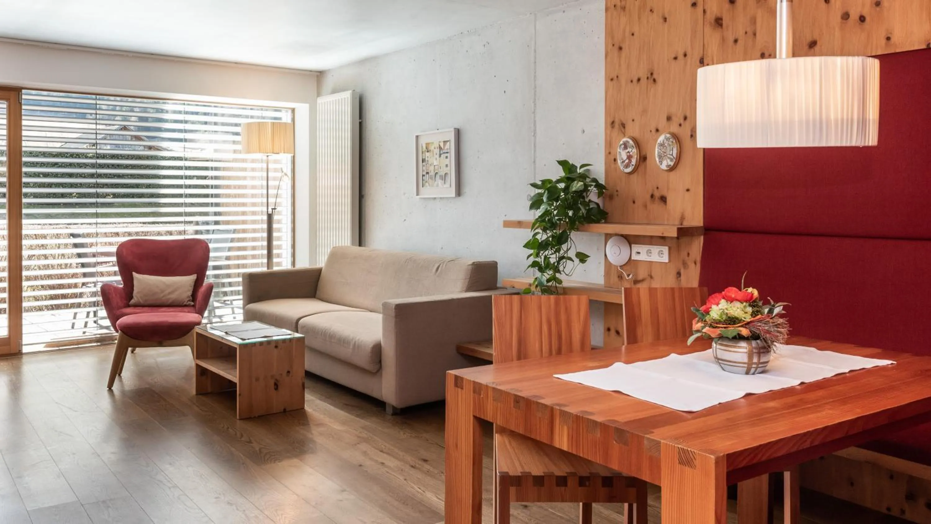 Living room in Residence Tolderhof - OlangCard included