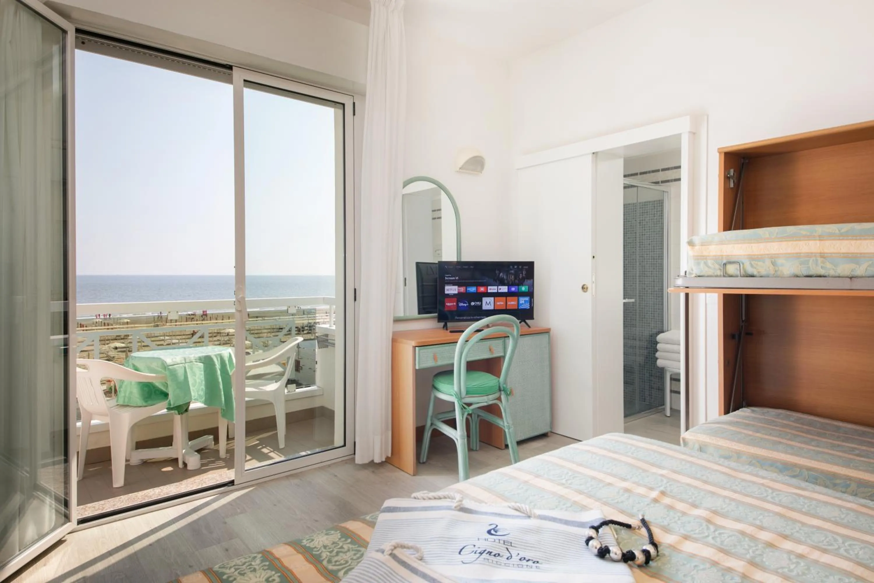 Photo of the whole room in Hotel Cigno D'Oro