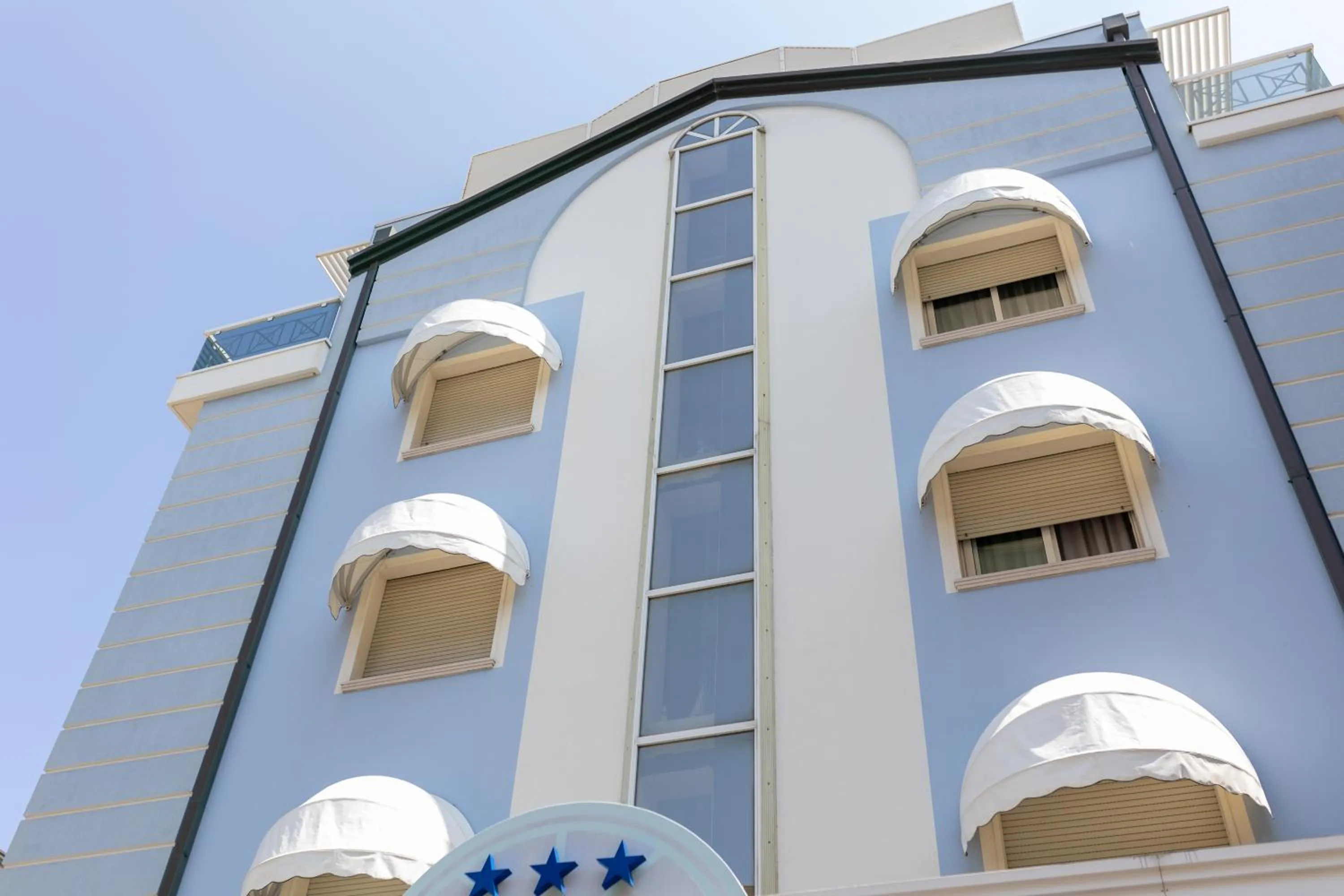 Quiet street view in Hotel Cigno D'Oro