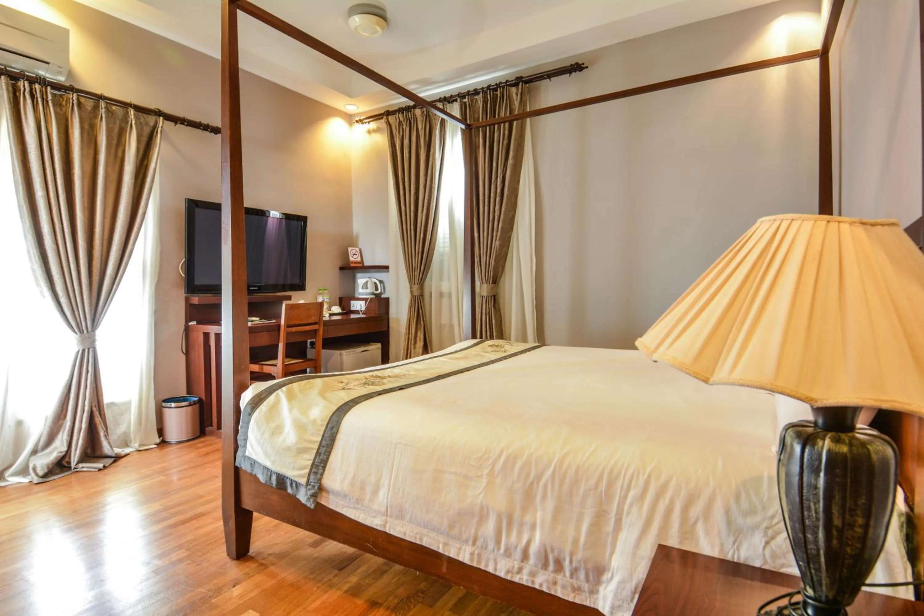 Bed in Jonker Boutique Hotel